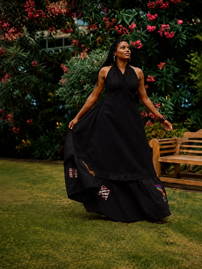 Aso Heritage Maxi Dress