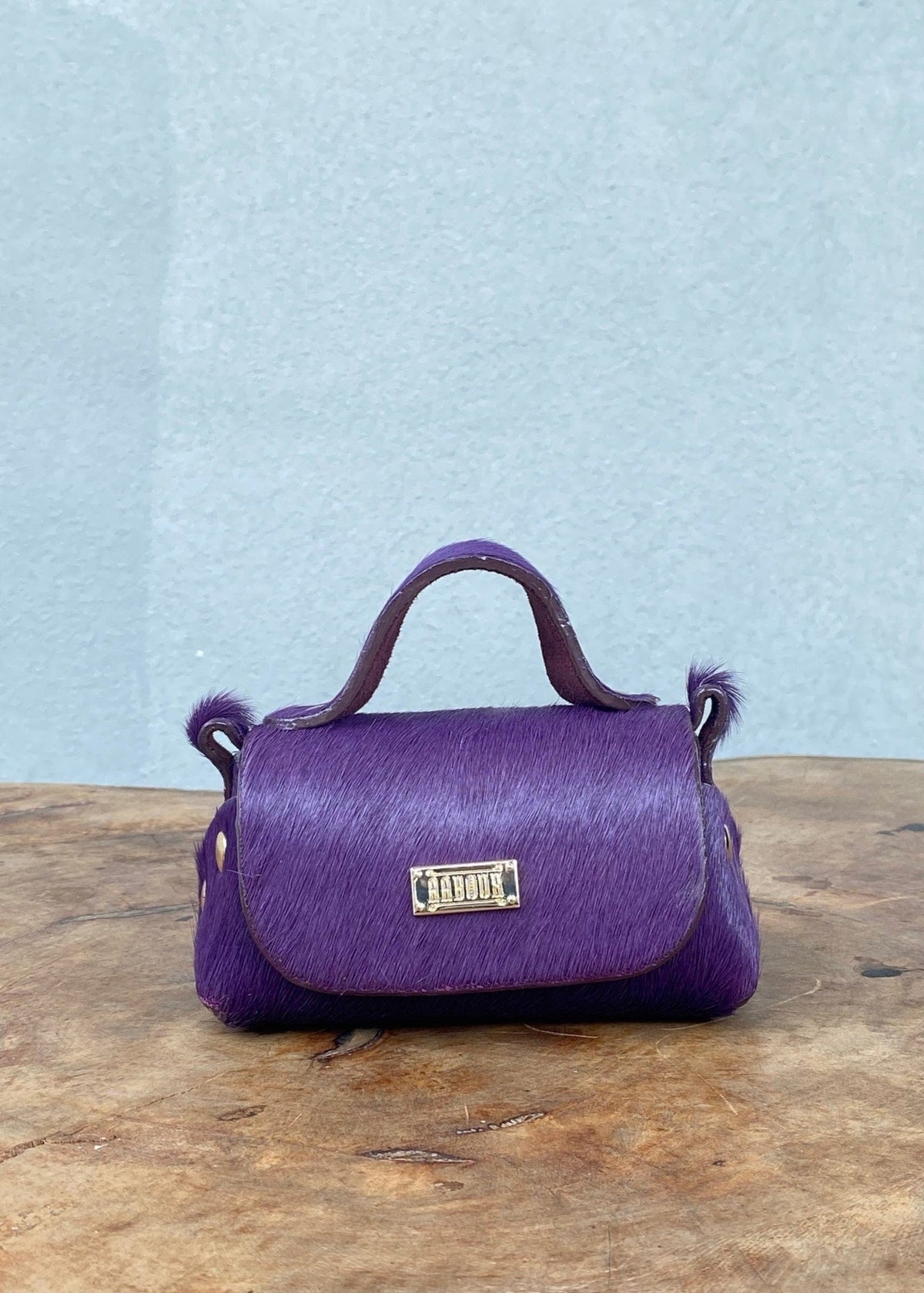 Kach Micro Purple Pony - Bags - African Fashion by Aaboux