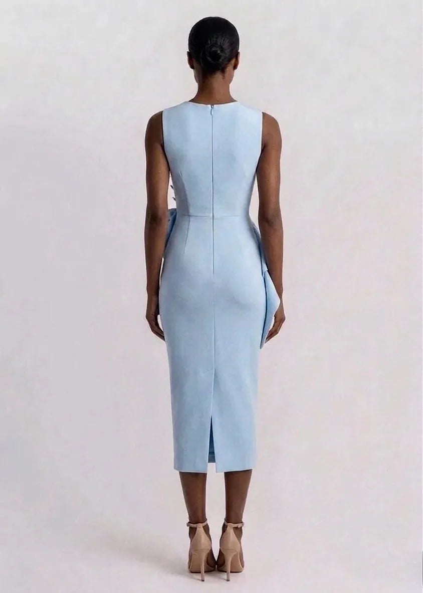 Anitabel Dresses Janelle Sky Blue Midi Dress
