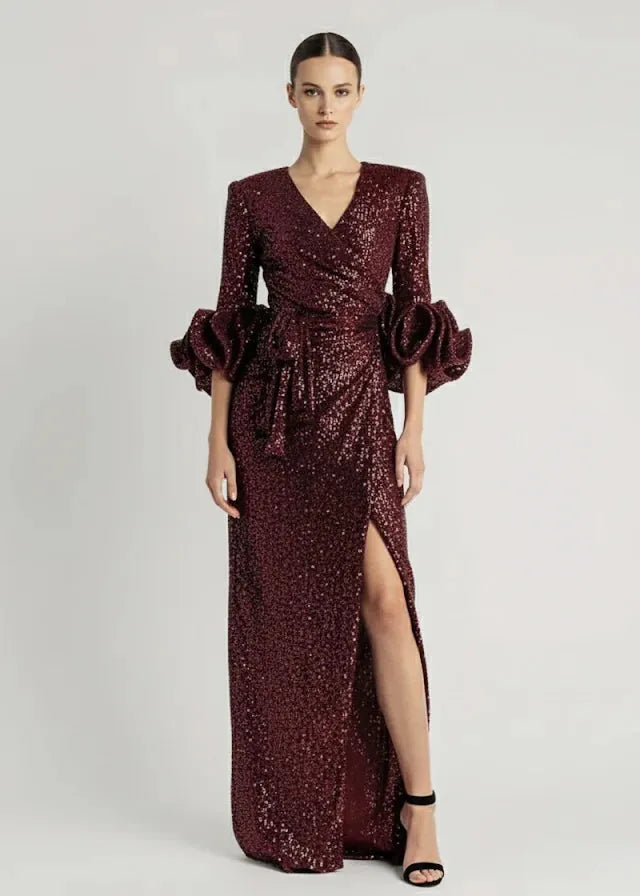Anitabel Dresses Jasmine Red Wrap Dress