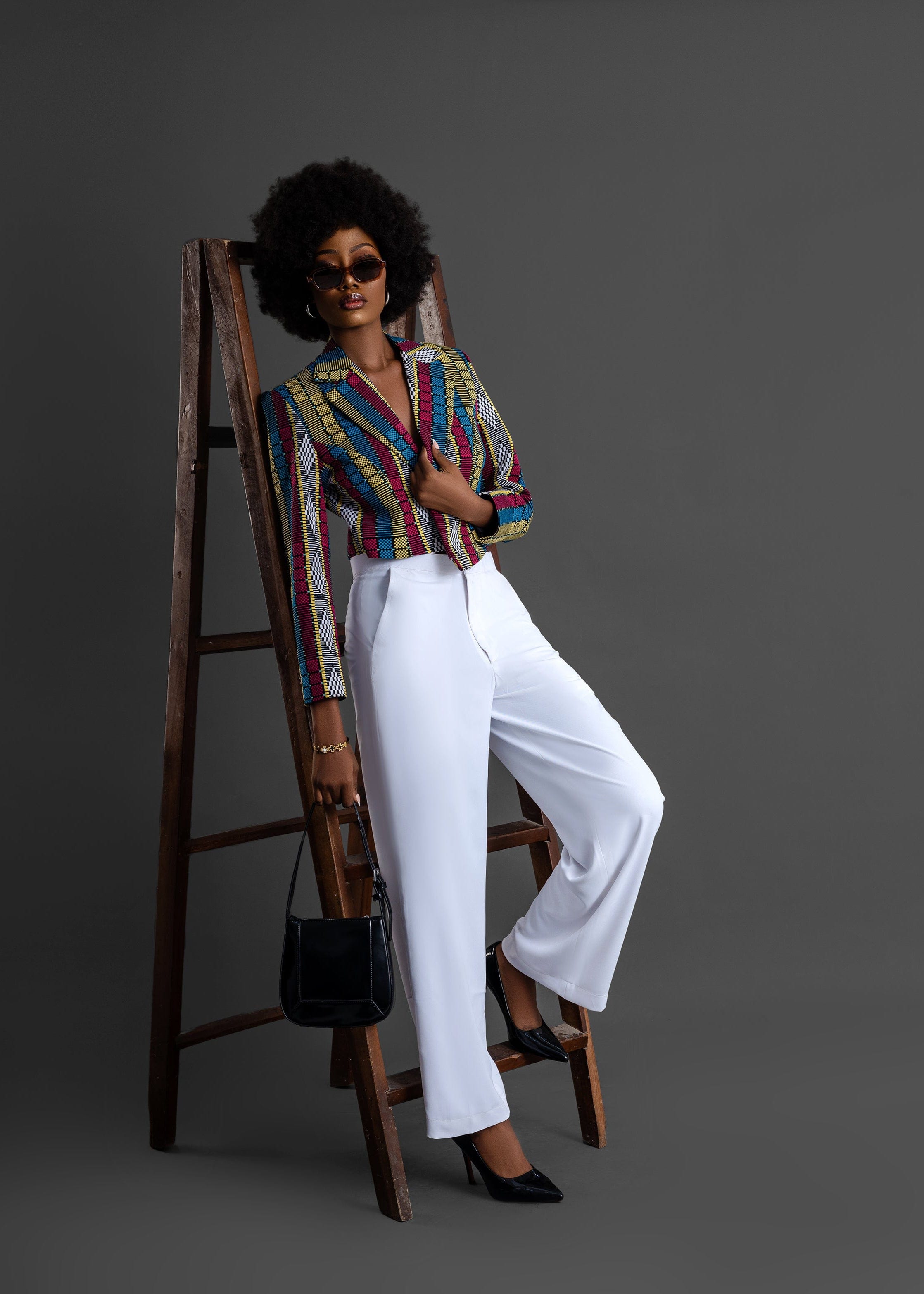 Austine Mali (London) Blazer The Simbi Crop Suit