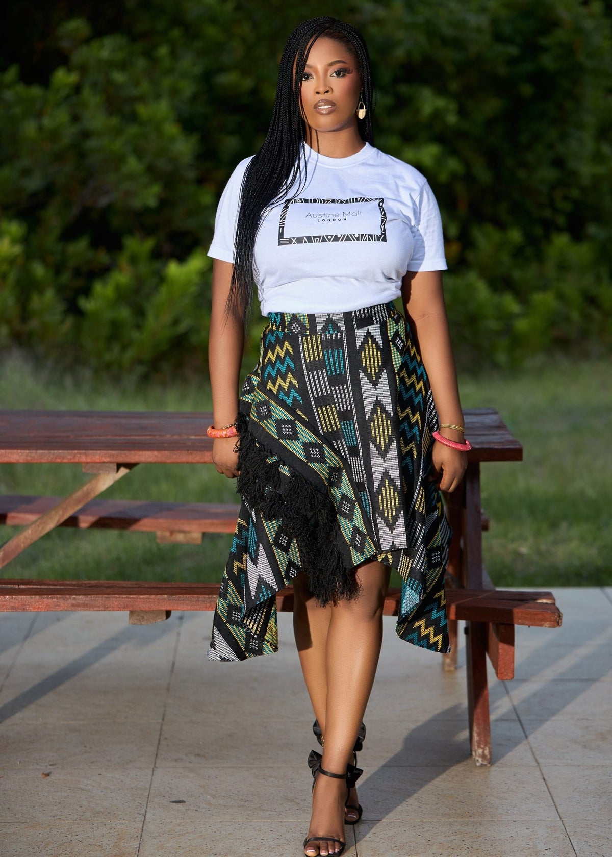 Austine Mali Skirts The Zini Flare Skirt