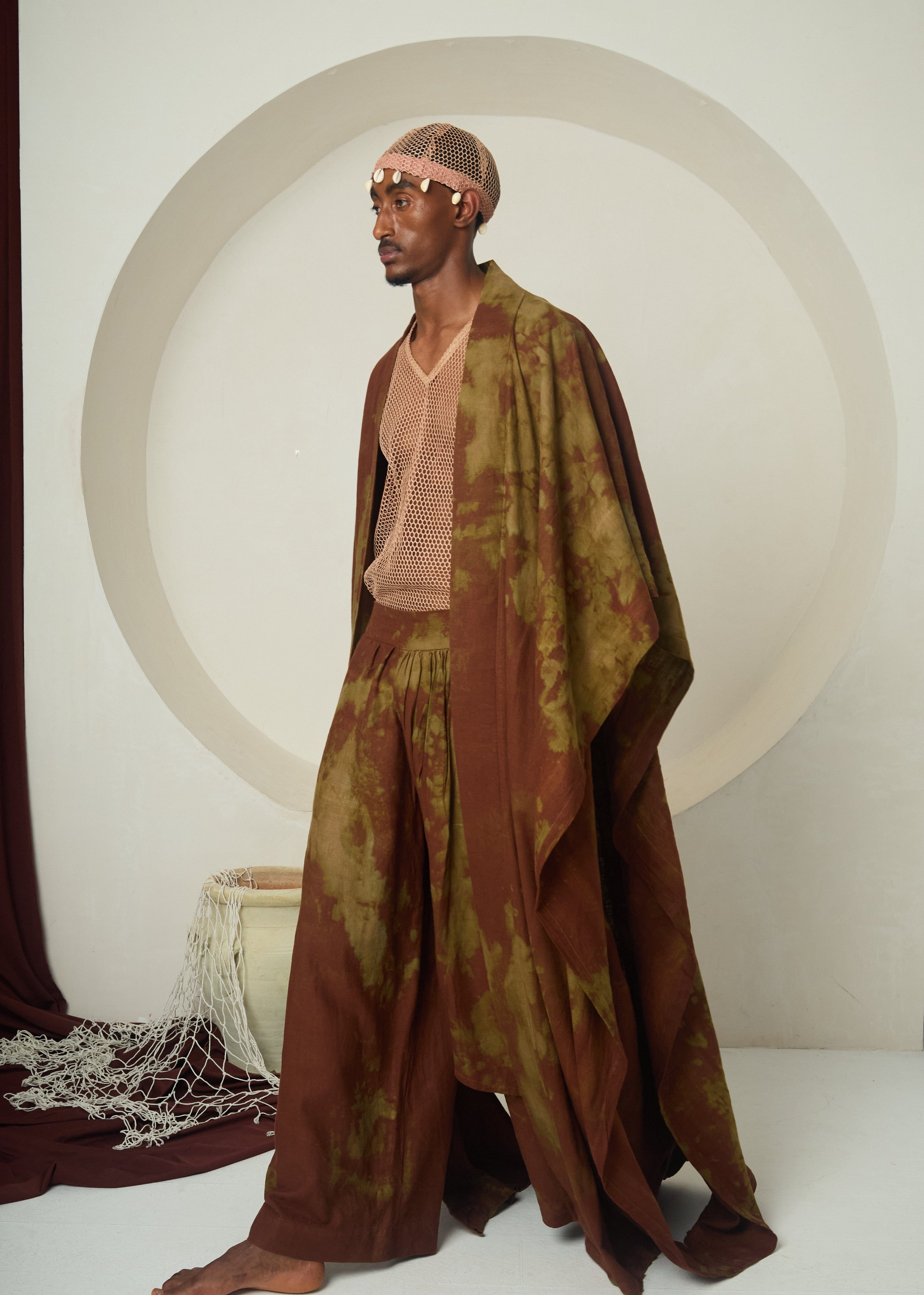 AYAH Kimono Brown / 8 Kingsmen’s Robe