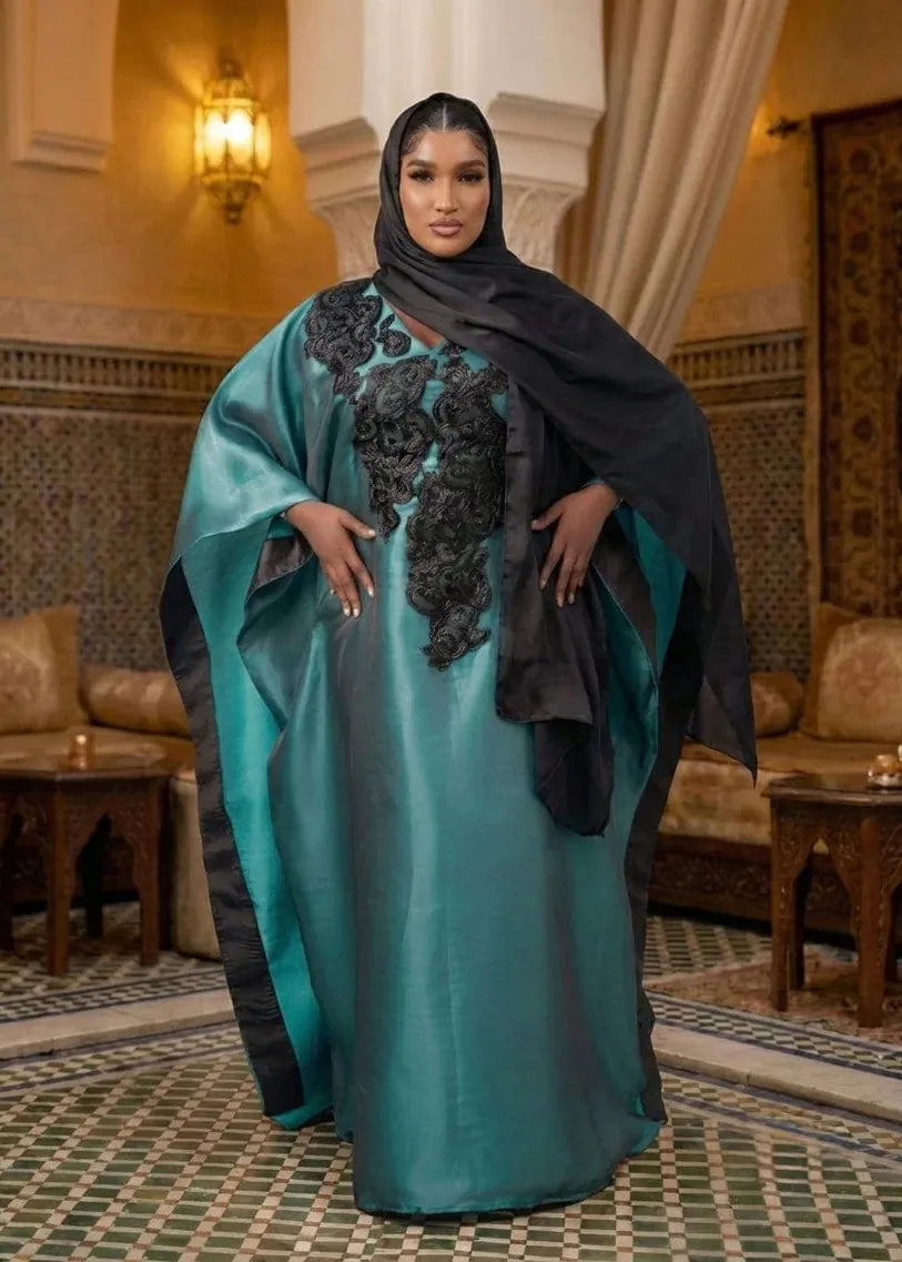 Bibire Bubus & Kaftans Aura Teal Boubou