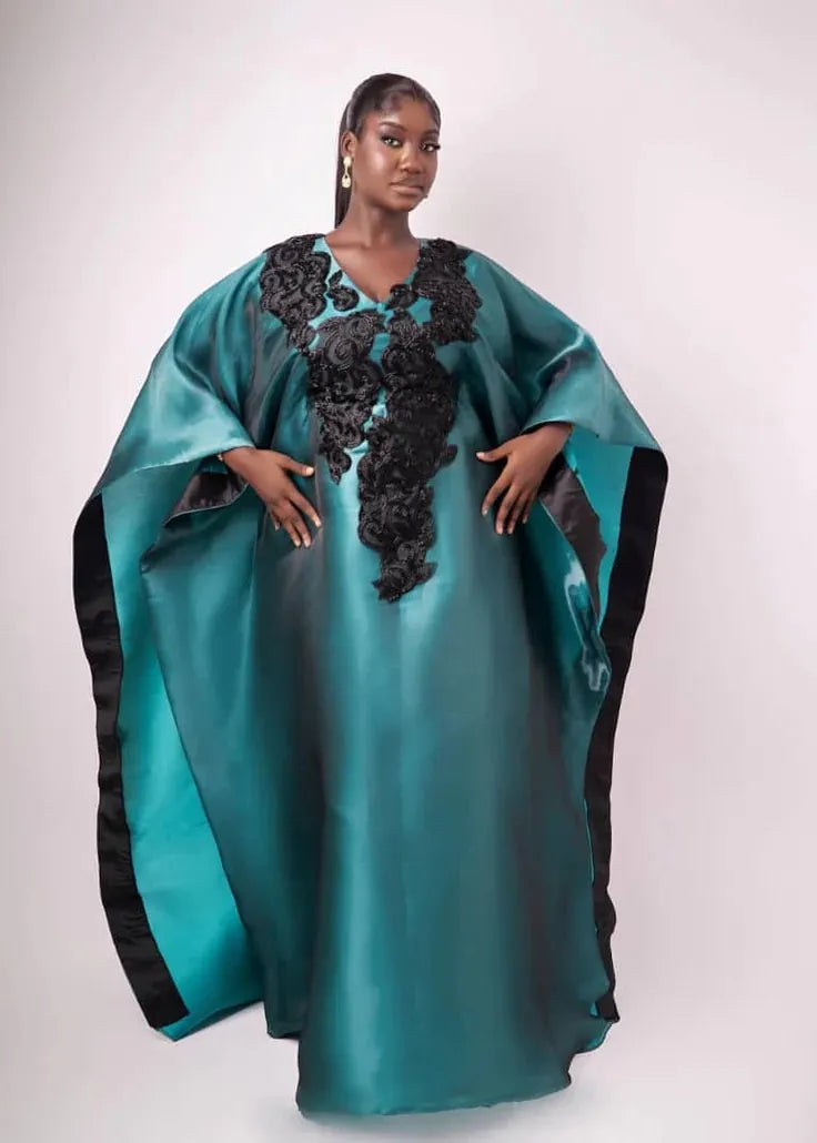 Bibire Bubus & Kaftans Aura Teal Boubou