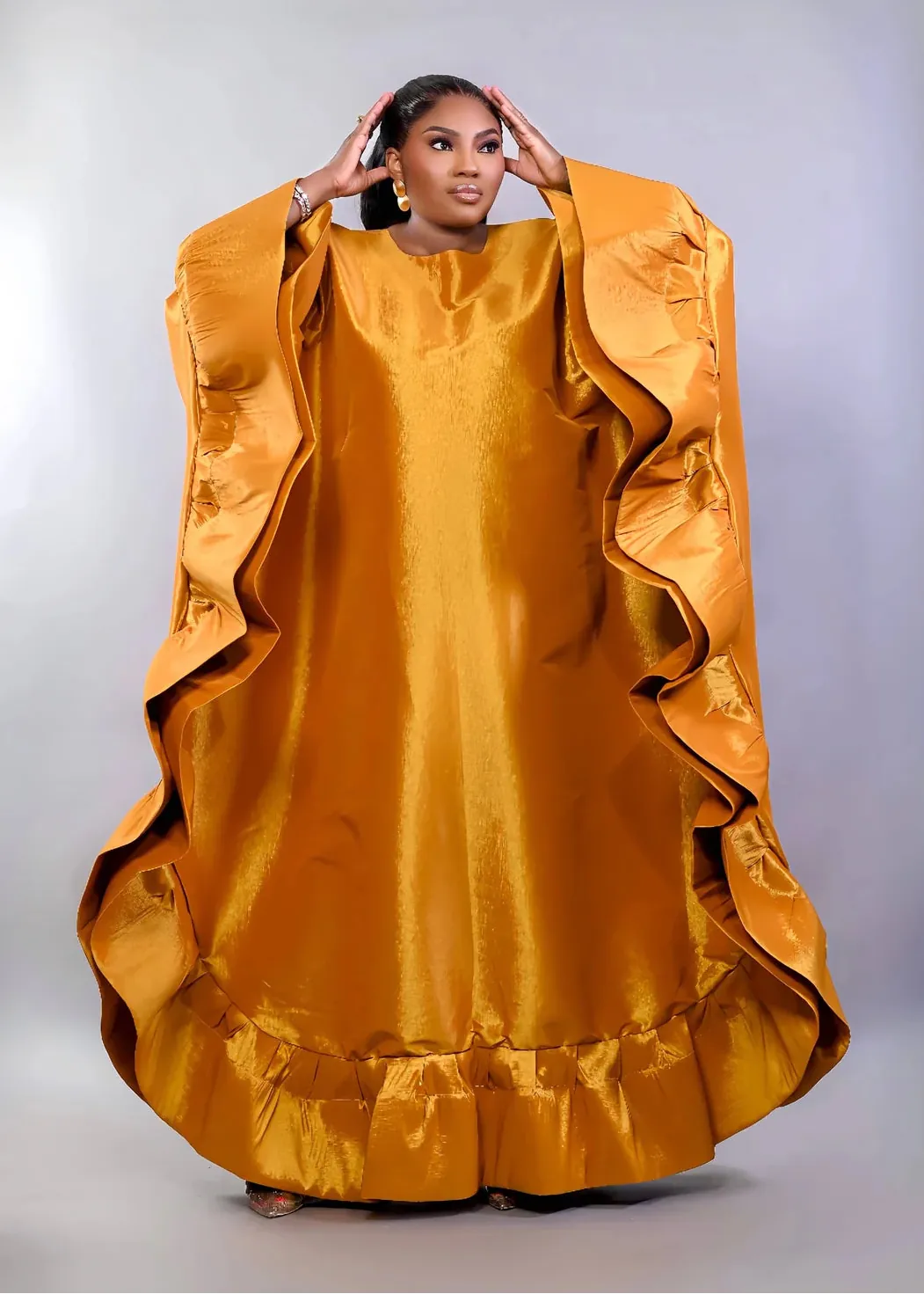 Bibire Bubus & Kaftans Flako Metalic Boubou