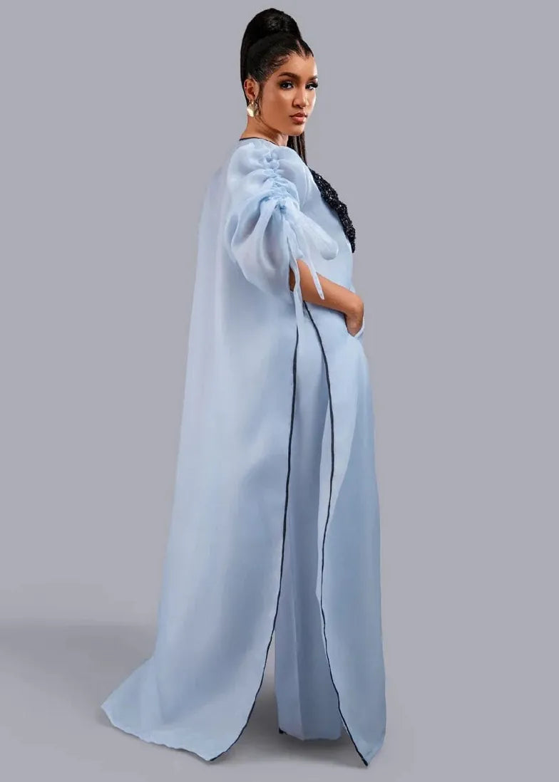 Bibire Co-ord Sets & Matching Sets Blue Kimono Pant Set
