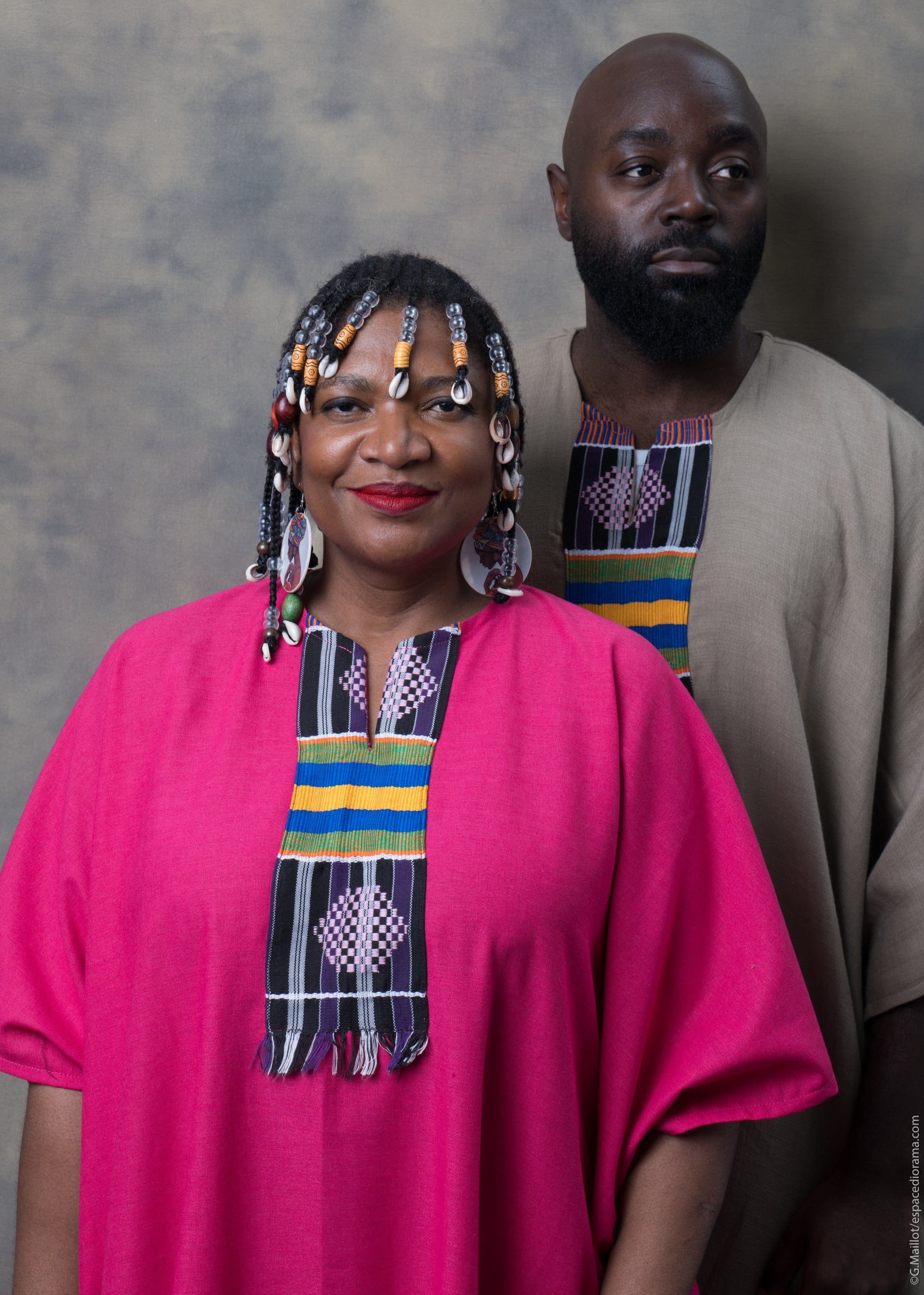 Bola Nangabe Kaftan Pink / One size The Heritage Kaftan