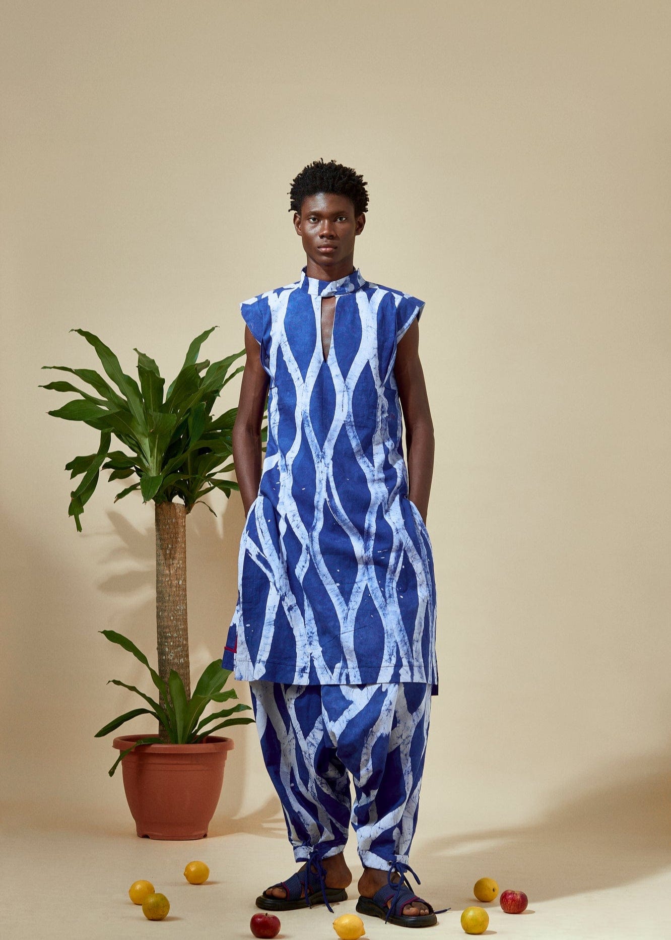 Cute-Saint Shirt Blue / S Iko Blue Shirt