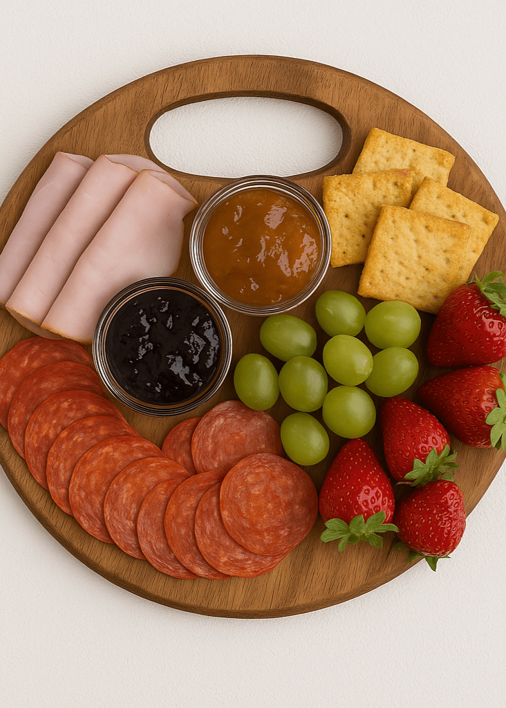 Diadota Home Accessories brown BAO CHARCUTERIE BOARD SET