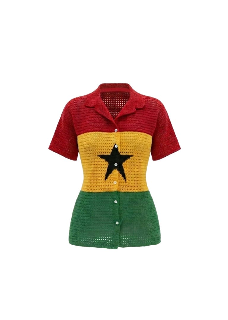 Dzini Tops & T-Shirts Ghanani Crochet Shirt (Female)