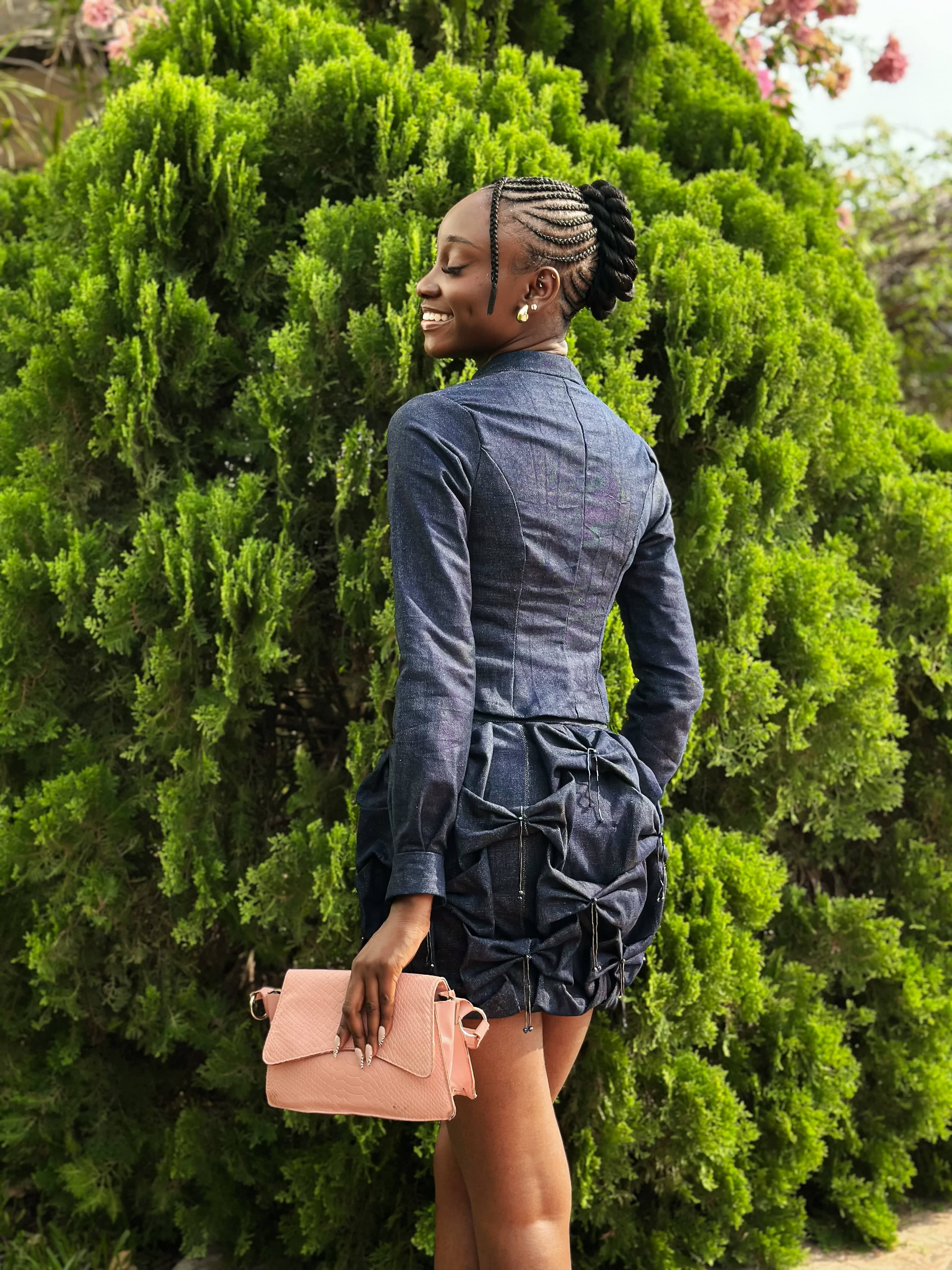 IQUO Co-Ord Set Dara Beaded Skirt and Shirt Set