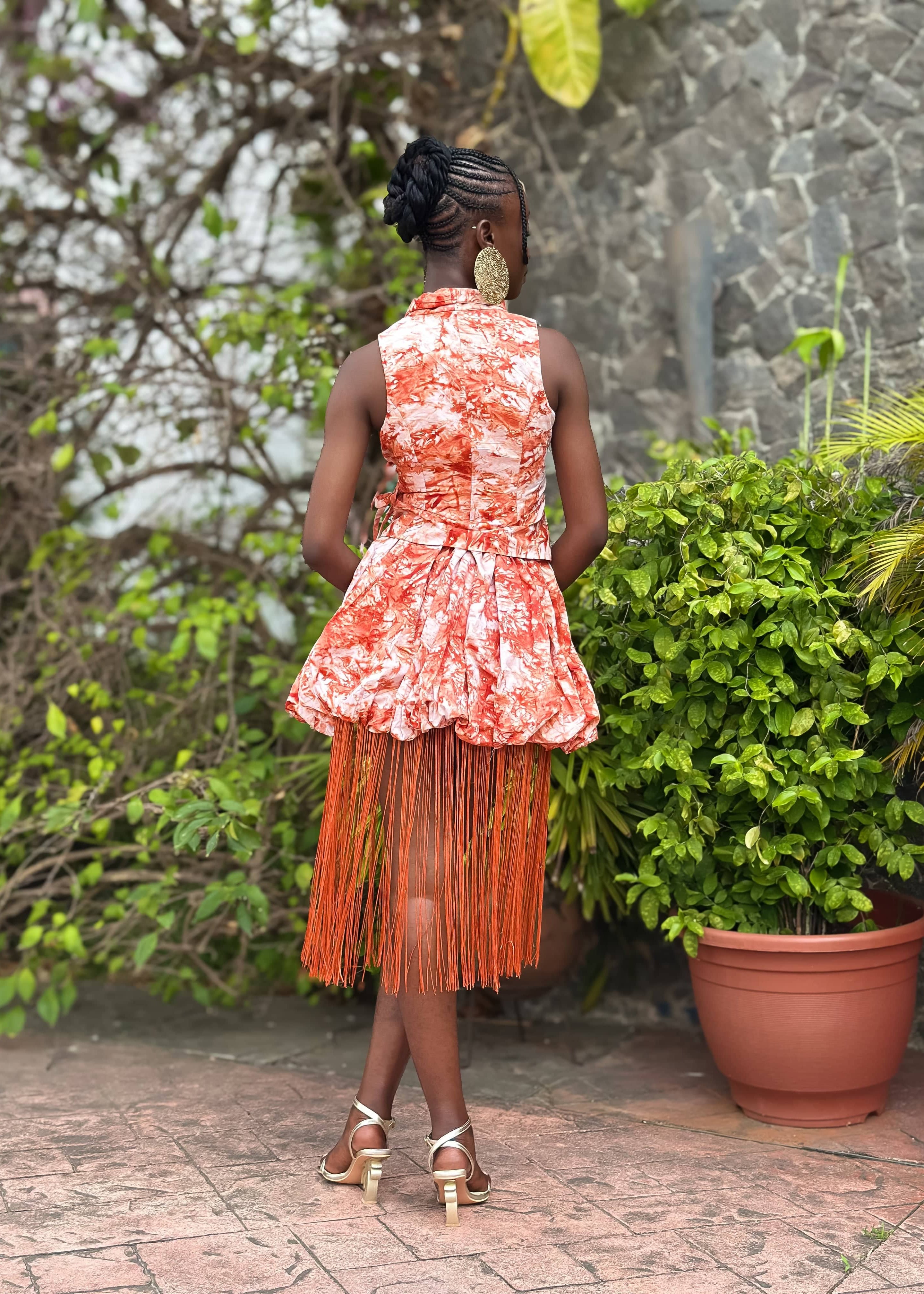 IQUO Co-Ord Set Jelly Bubble Wrap and Top Set