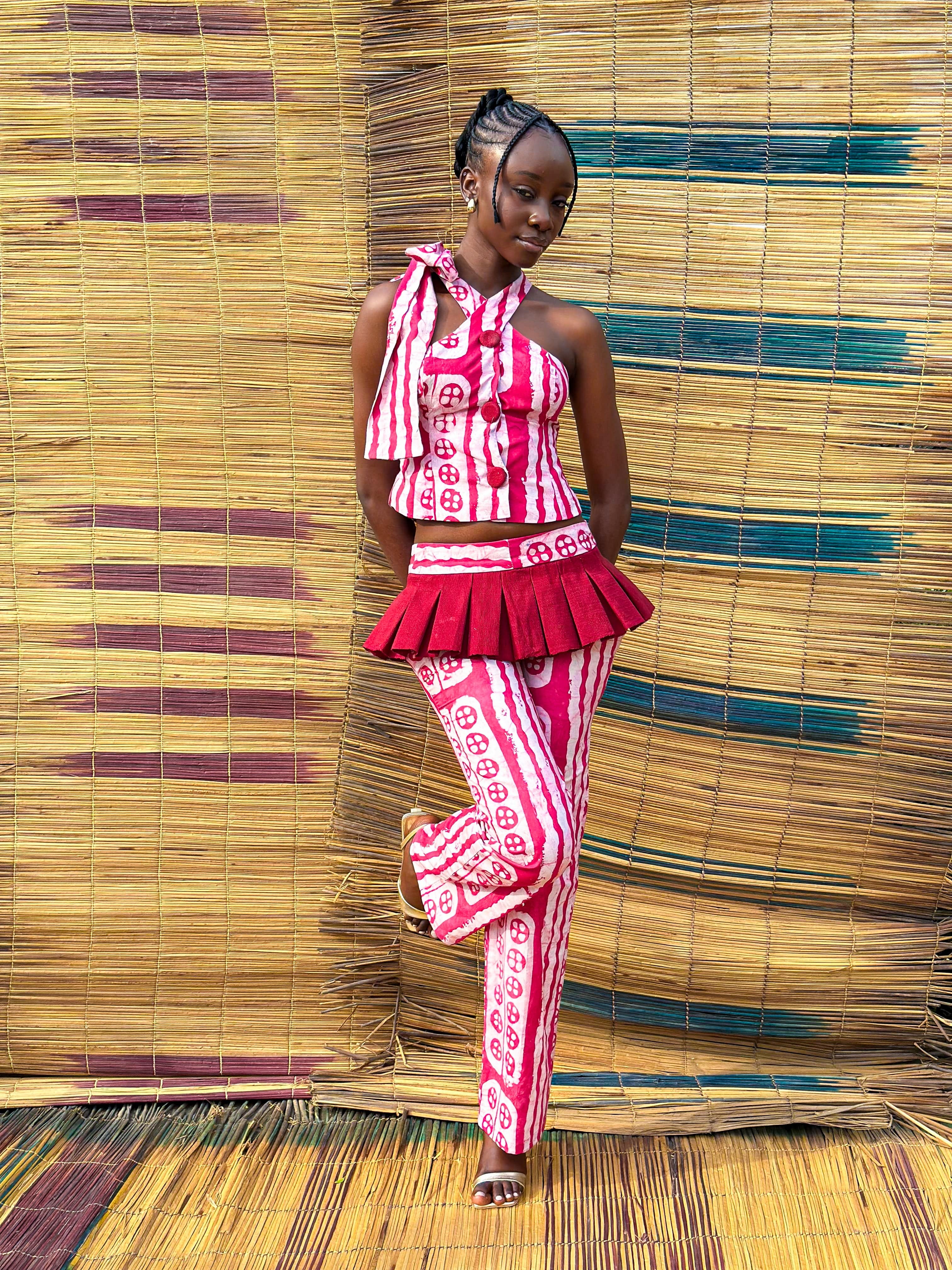 IQUO Co-Ord Set Mima Top and Pants Set