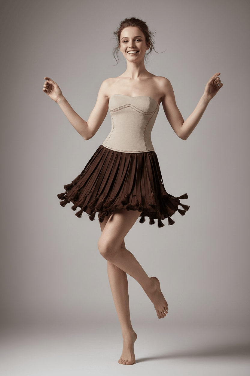 Iwari Tops & T-Shirts Charis Ivory White Corset