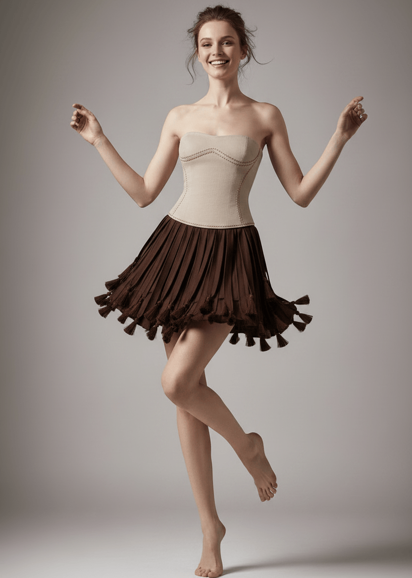 Iwari Tops & T-Shirts Charis Ivory White Corset
