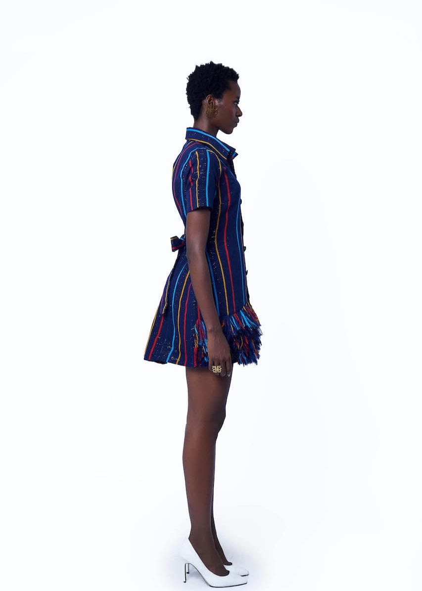 Jermaine Bleu Dress Iris Dress