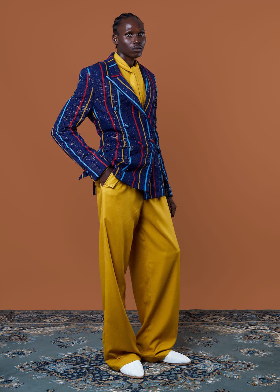 Jermaine Bleu Jackets Oteng Jacket