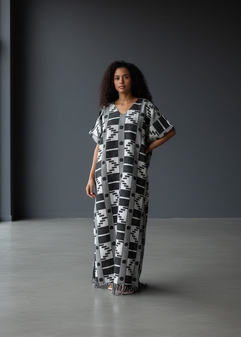Joyin Afrochic Bubus & Kaftans Akwete Maxi Kaftan