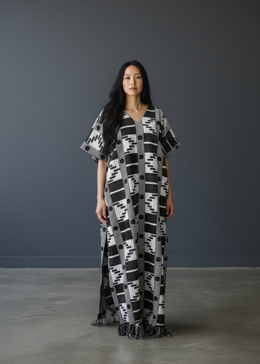 Joyin Afrochic Bubus & Kaftans Akwete Maxi Kaftan