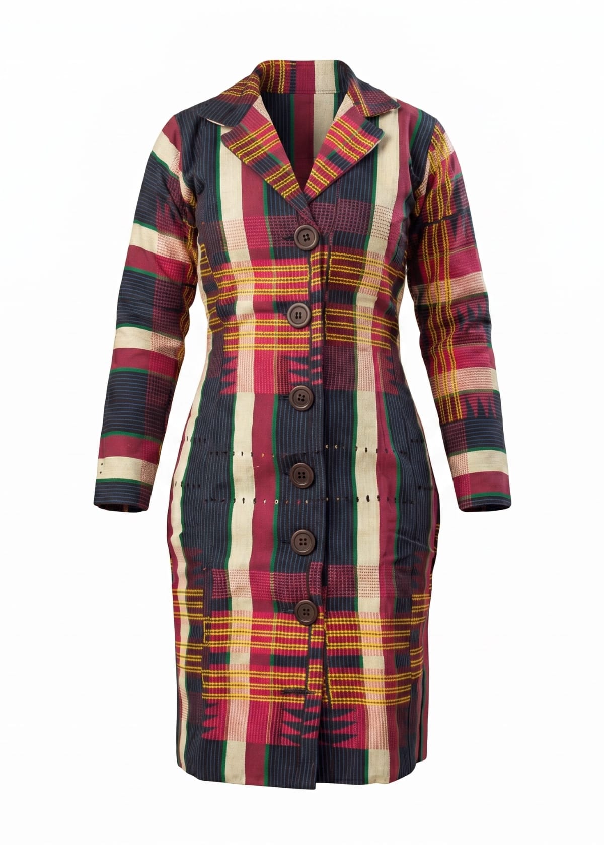 Joyin Afrochic Dresses Aso Oke Blazer Dress