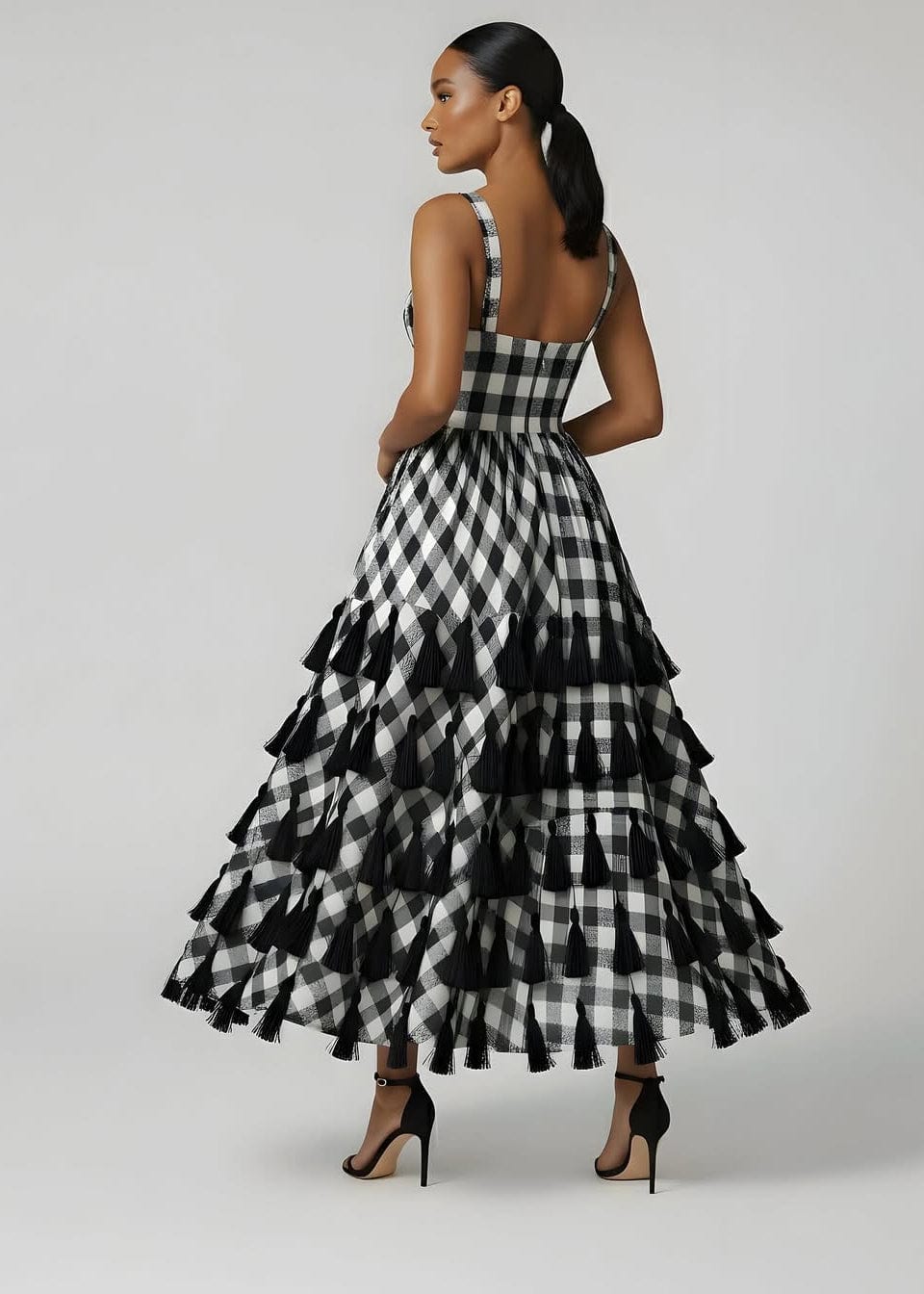 KΓAYA Dress Amira Corset Tassel Dress