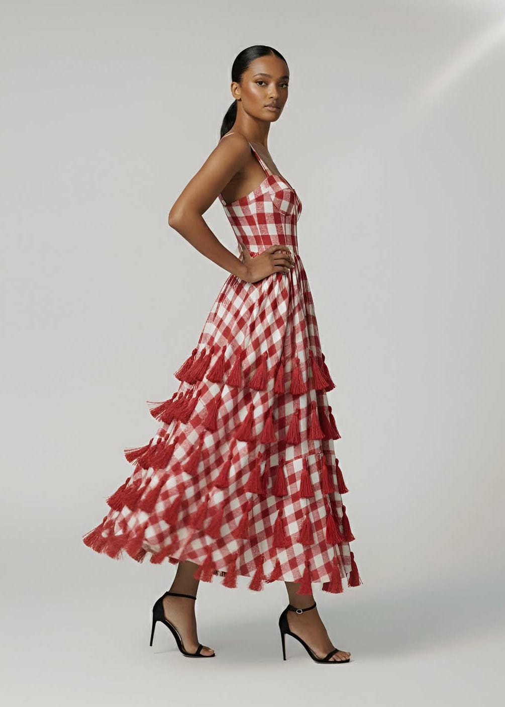 KΓAYA Dress Amira Corset Tassel Dress
