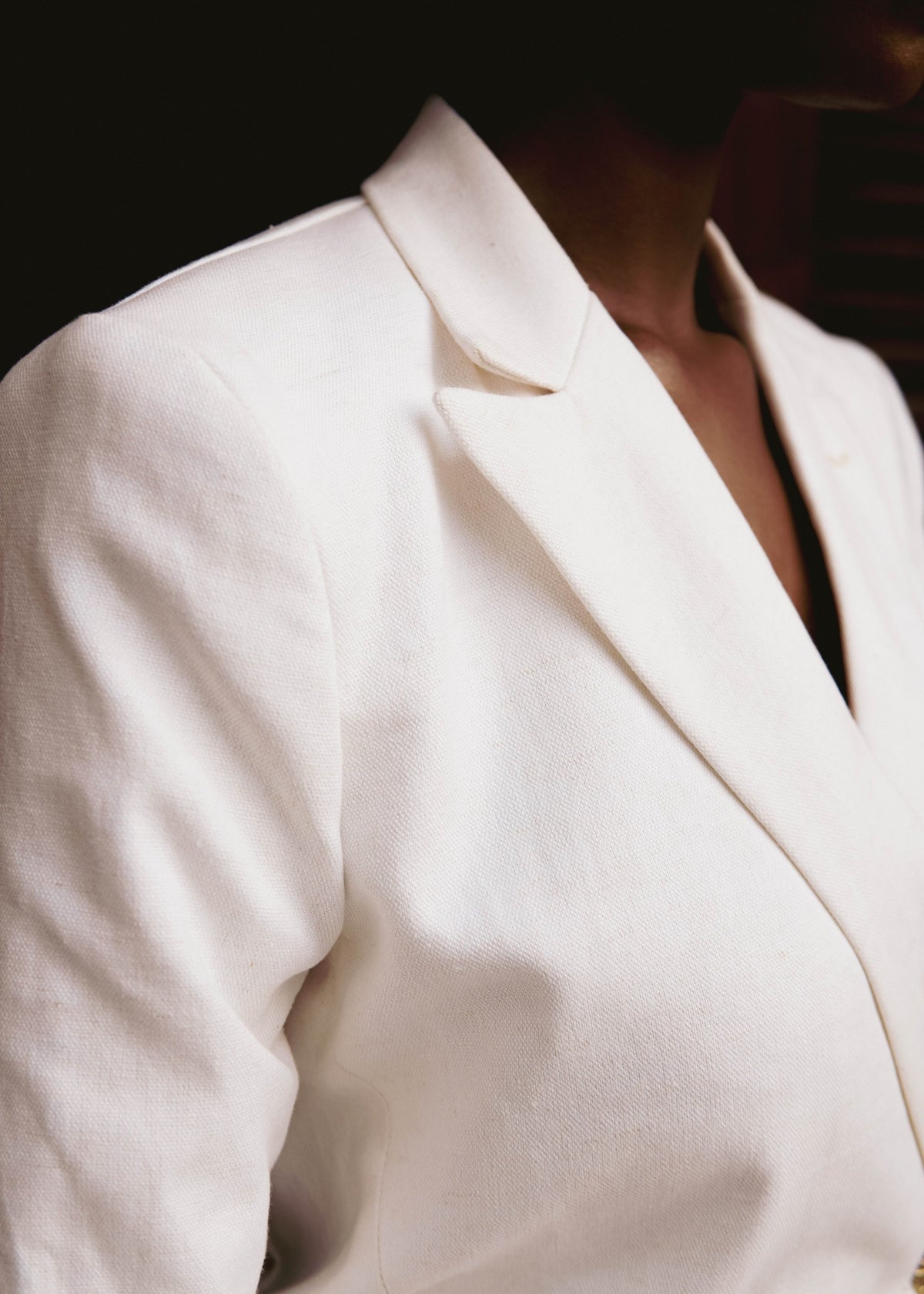 San Andreas Suit Jacket - White - Linen - Suits - African Fashion by Kente Gentlemen