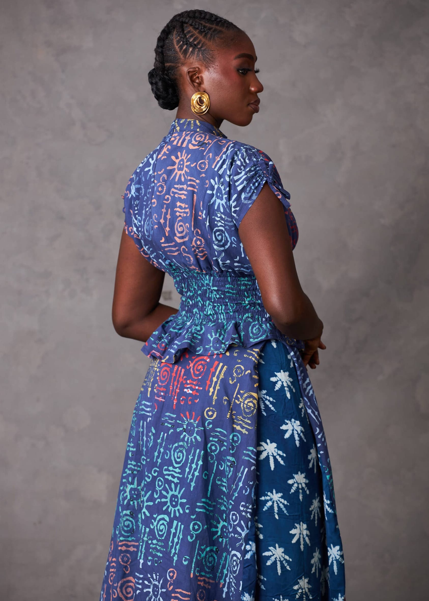 Kwelaku Dresses Urenna Asymmetric Midi Dress