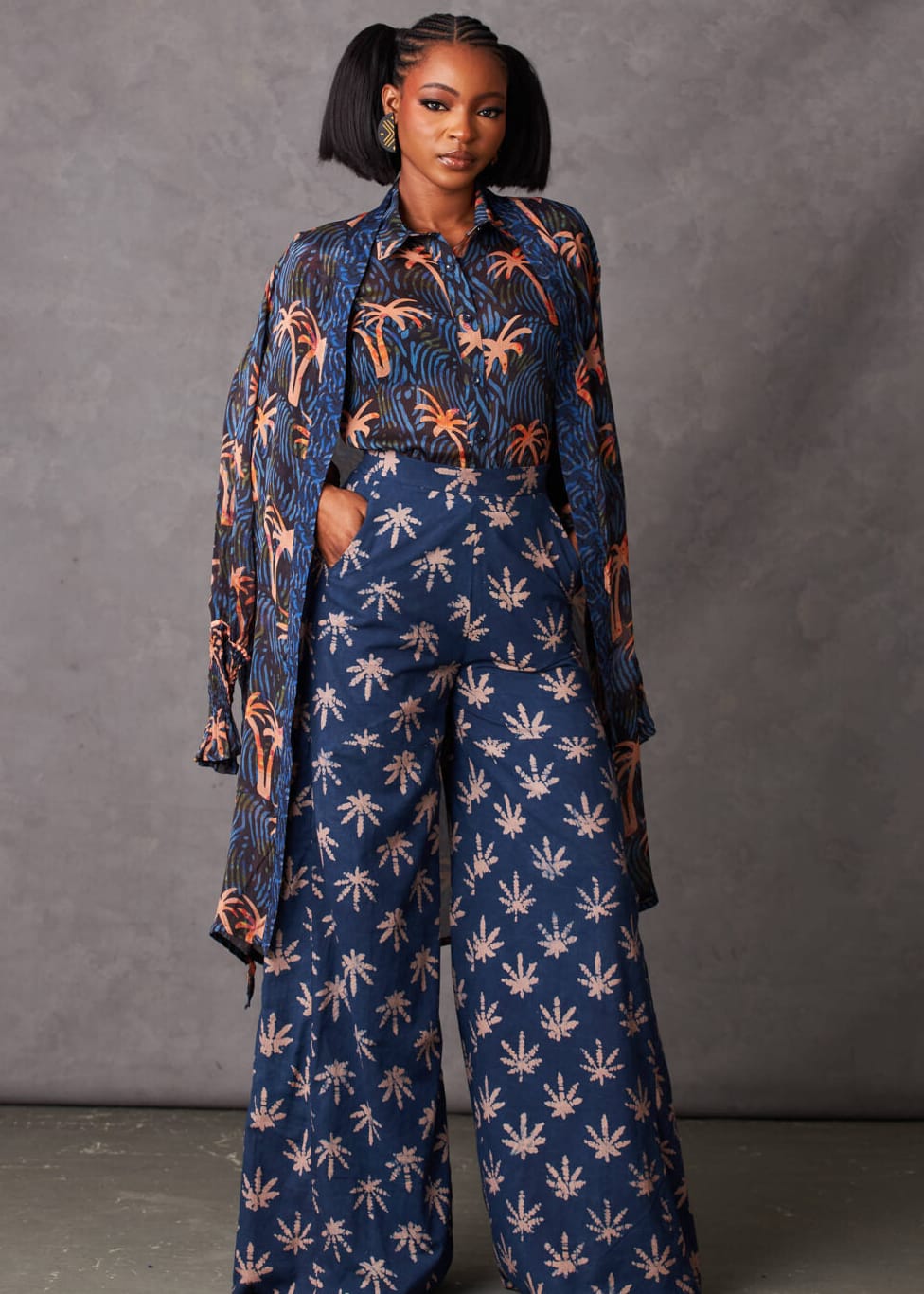 Kwelaku Pants Uzoaku Wide-leg Pants