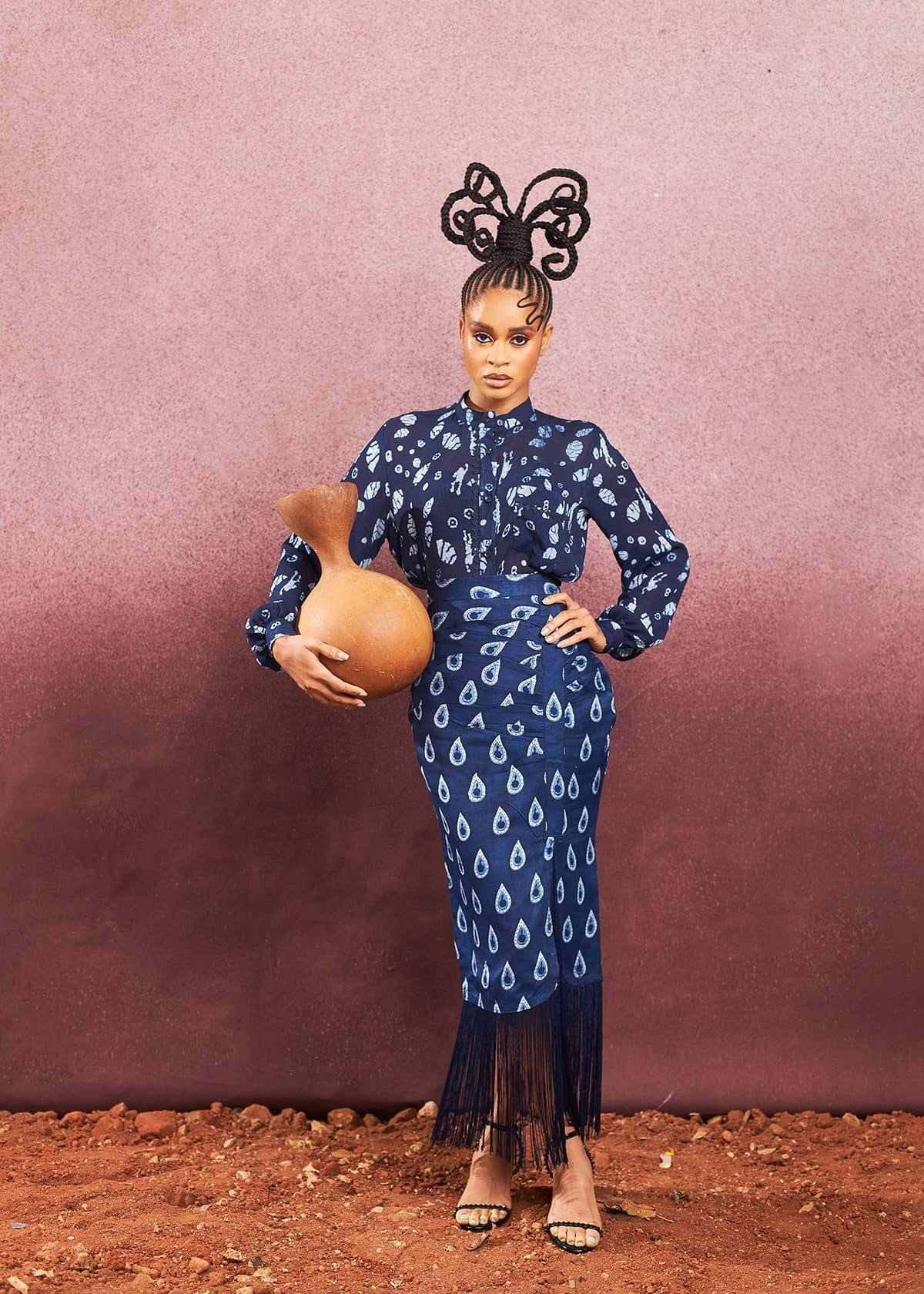 Kwelaku Shirt Cocoyam Buttton Down Shirt