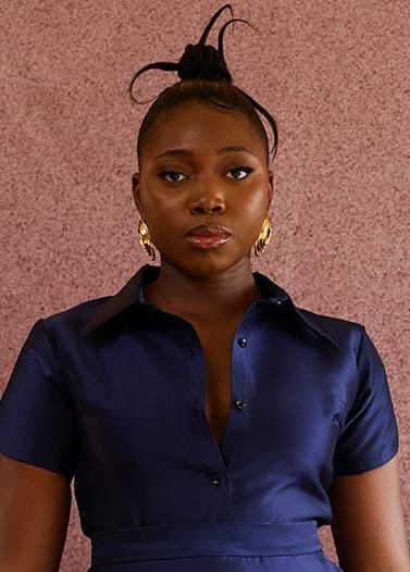 Kwelaku Skirts Nkwo Assymetric Midi Skirt