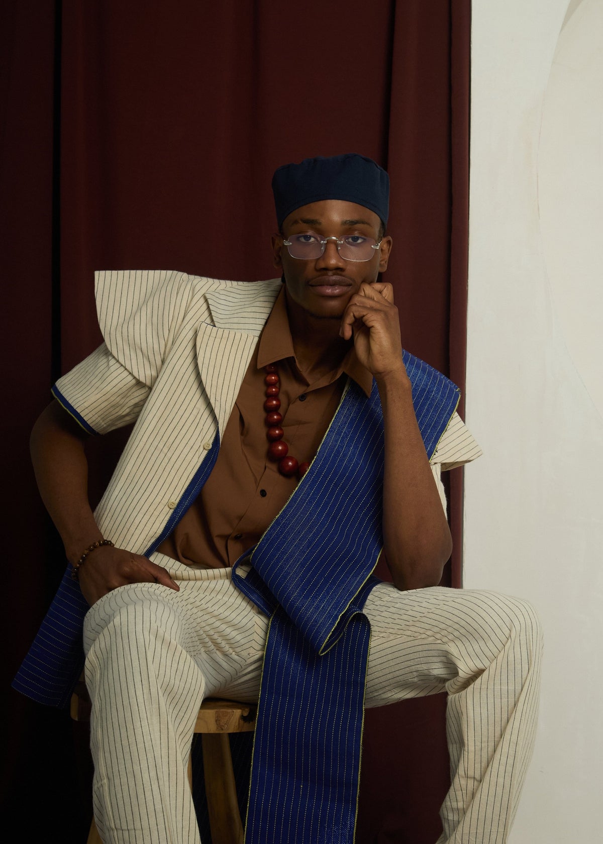 The Son Of The Soil (Omo Ilu ) - Off White - Suits - African Fashion by Lekan Aare