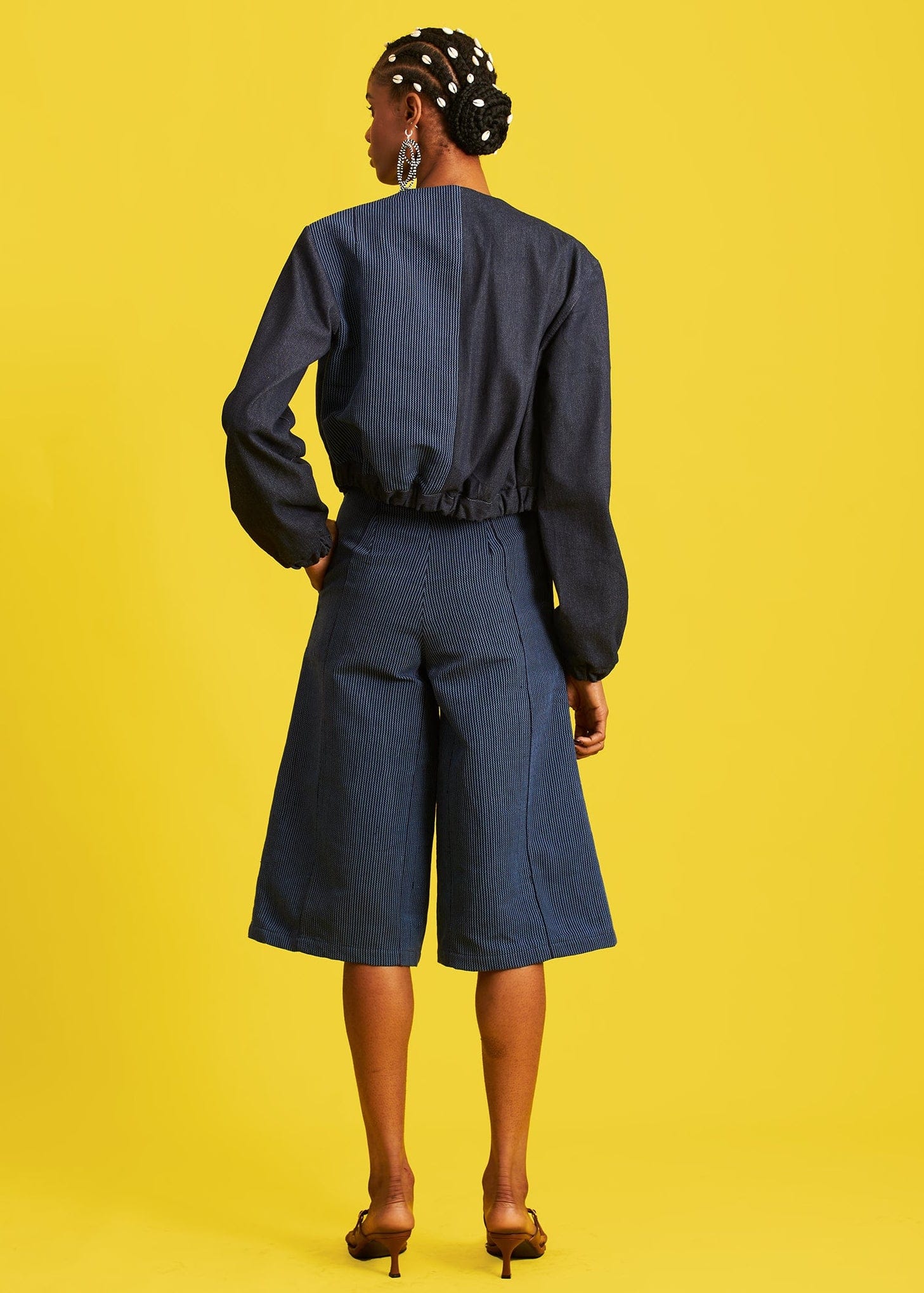 M.O.T Co-Ord Set Nonye Denim Cotton Set