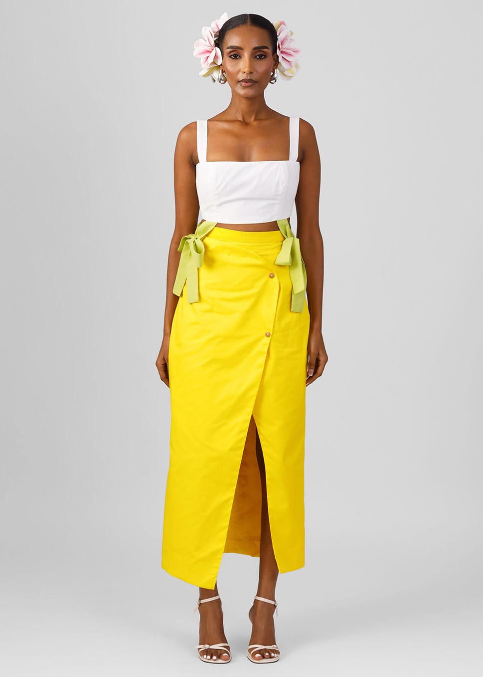 M.O.T Co-Ord Set Yellow / 6 Goz Set