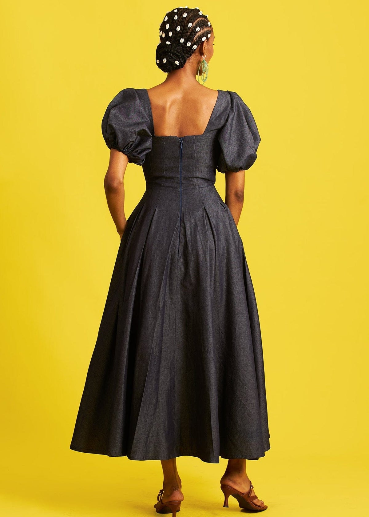 M.O.T Dress Affiong Denim Dress