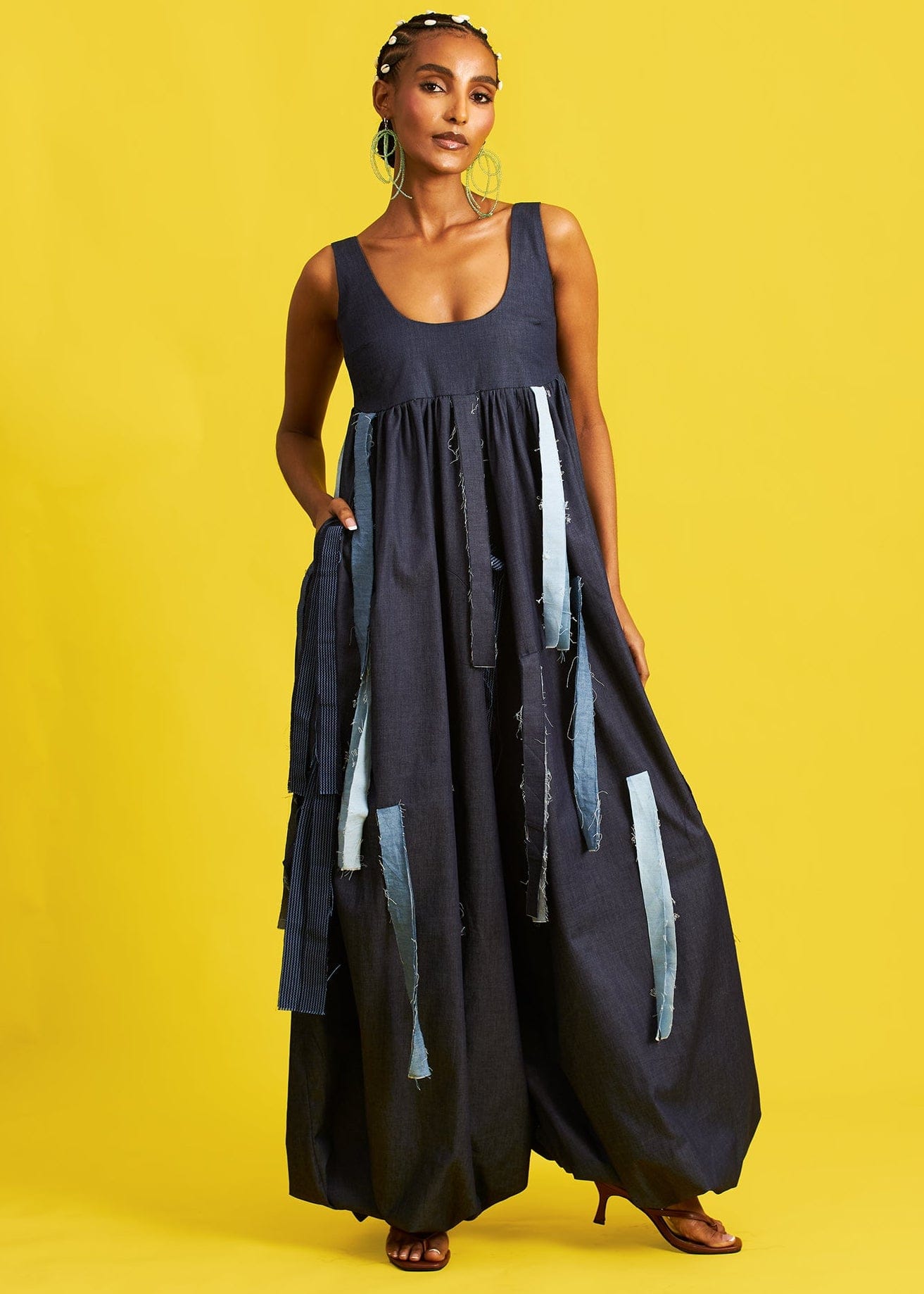 M.O.T Jumpsuit Dark Blue / S Rabi Denim Jumpsuit