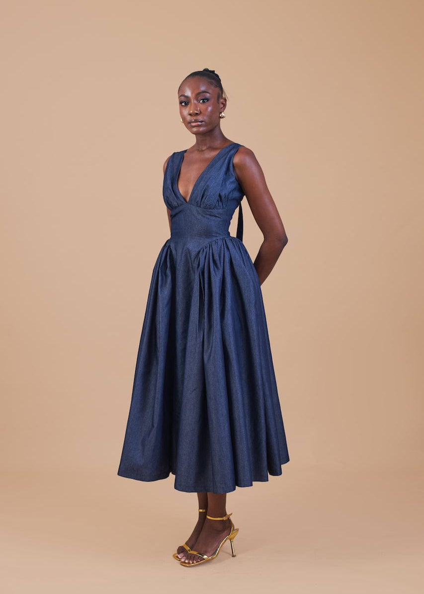 Sumbo Denim Dress Sumbo Denim Dress