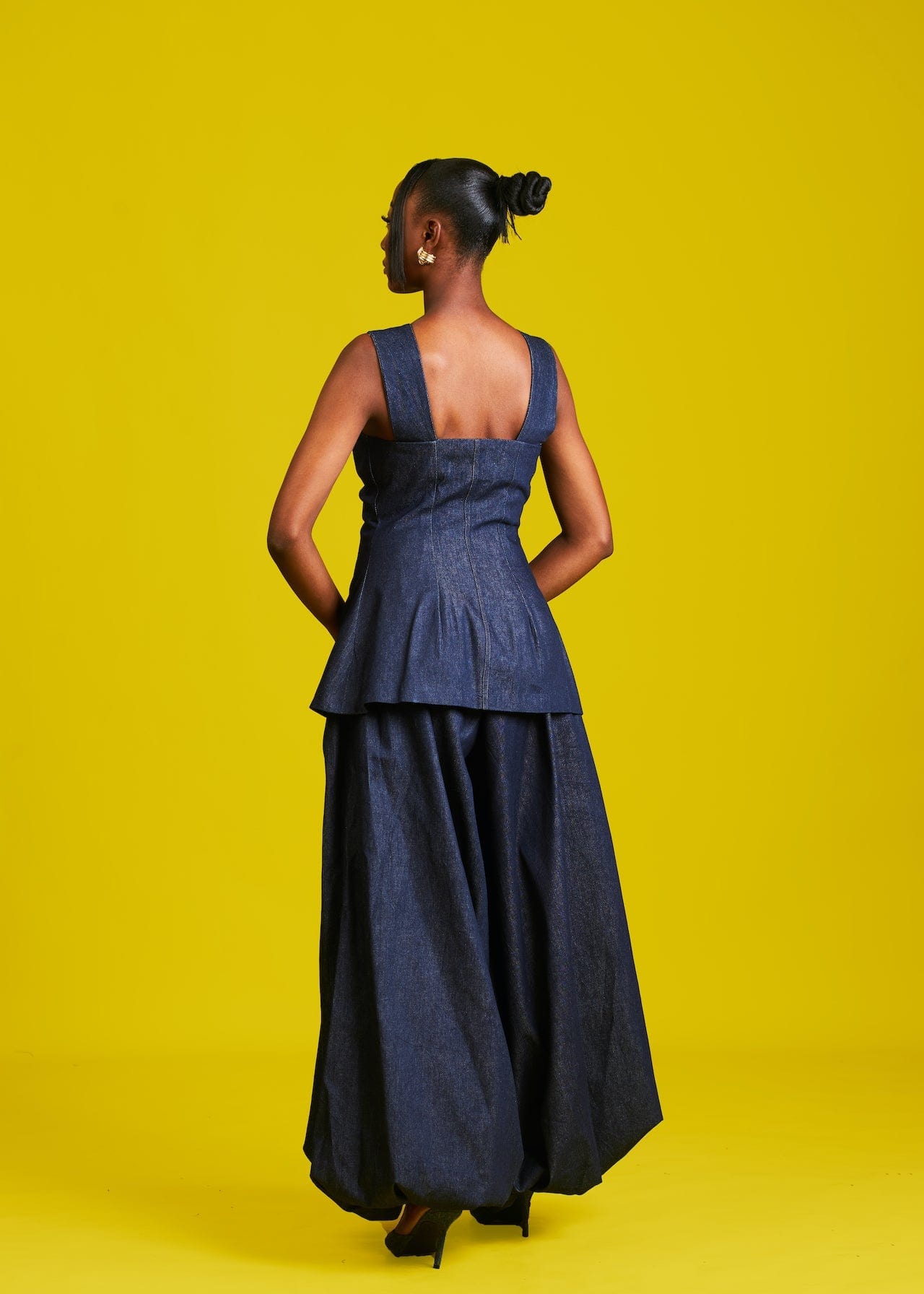 M.O.T Tops Hama Denim Top