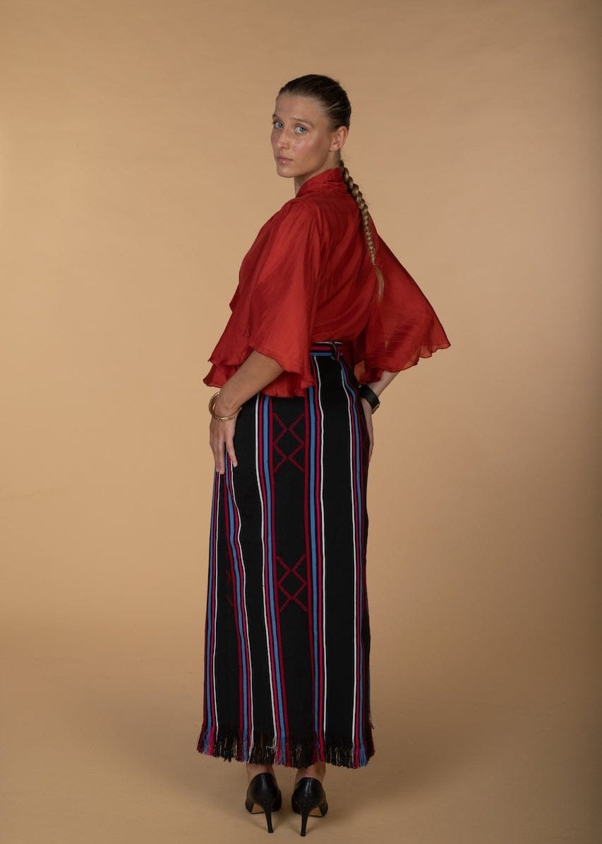 AMINA skirt I - Black - Cotton - Skirts - African Fashion by Nyny Ryke