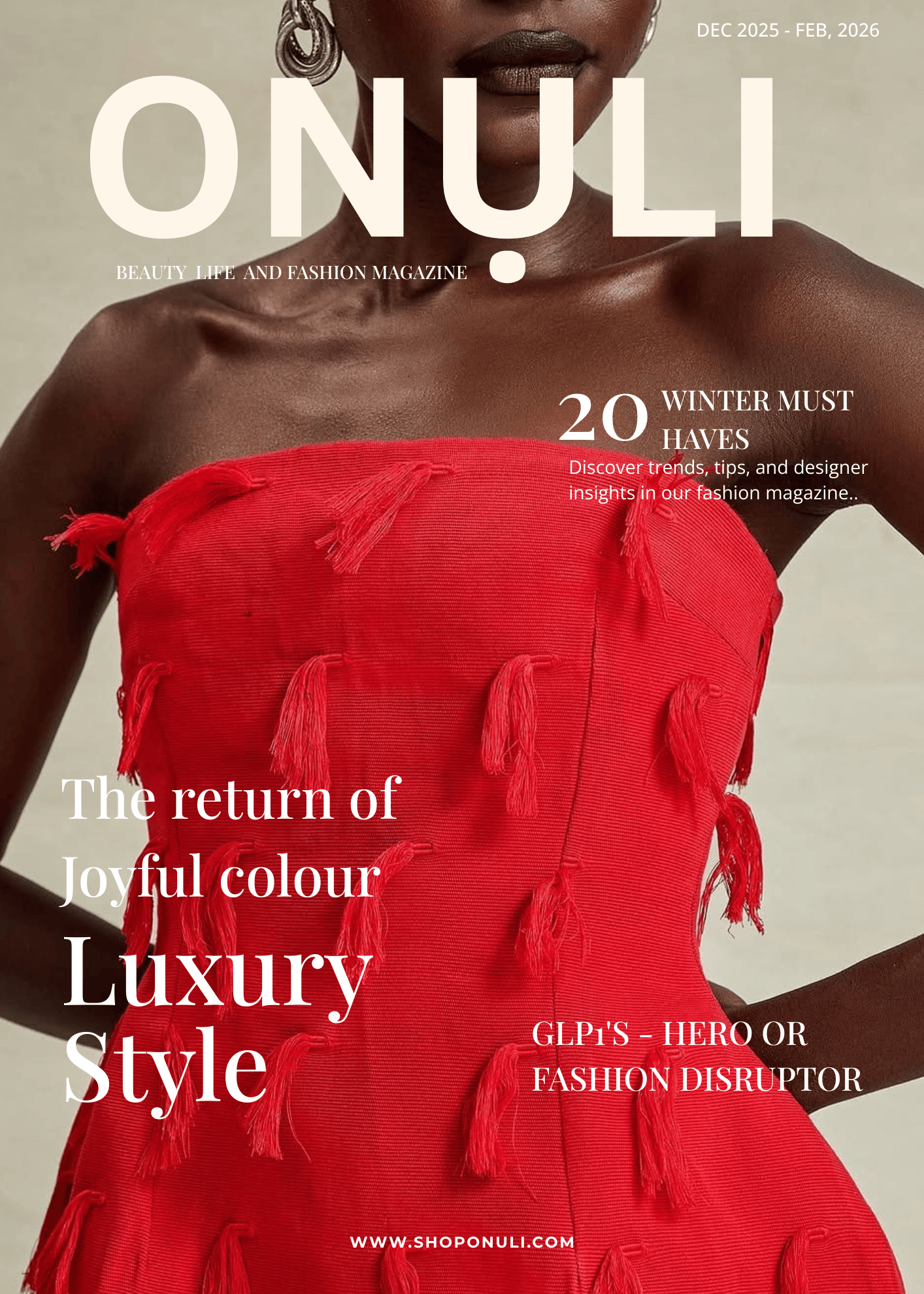 Onuli Magazine Onuli Seasonal Magazine 26A: December 2025 - February 2026