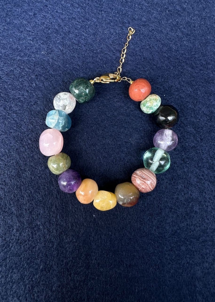 RENIKEJI Bracelets & Bangles Multicolor Nobi Stone Bracelet