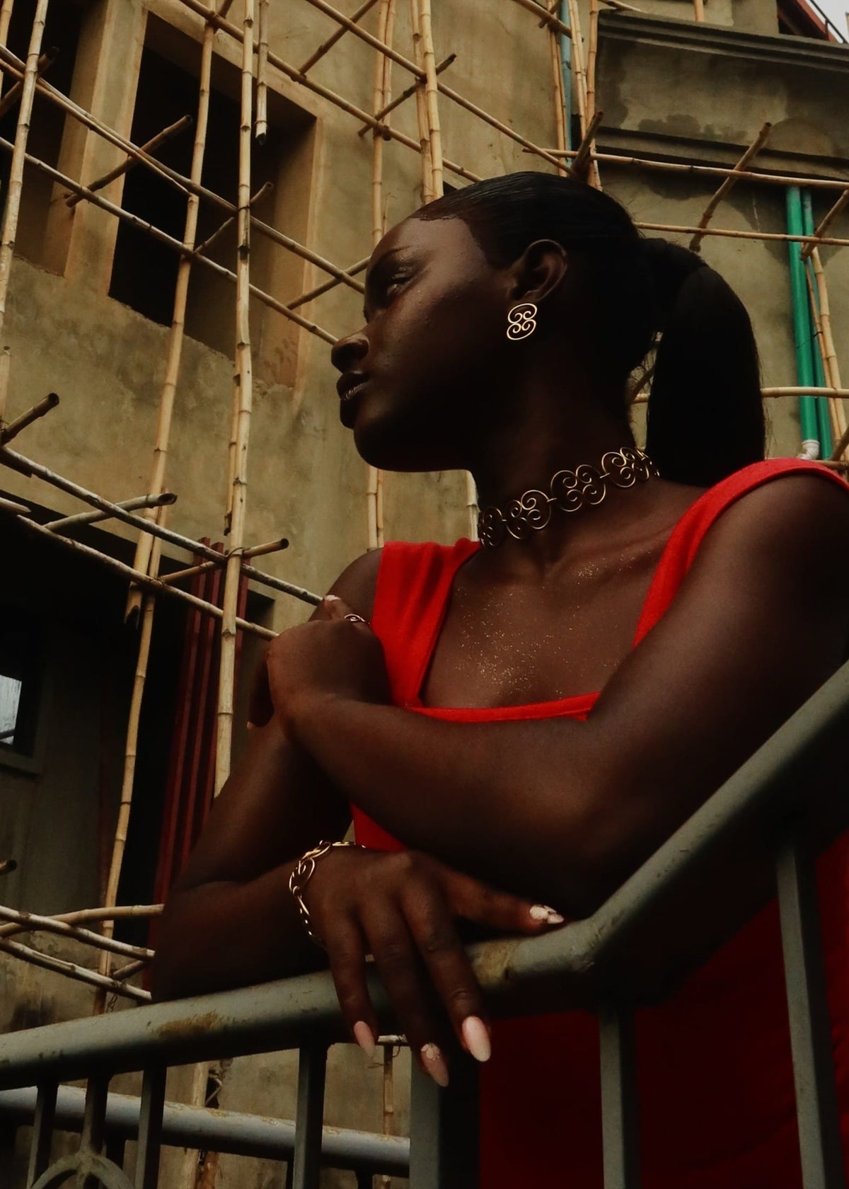 RENIKEJI Necklaces & Pendants Ikeja Chain Choker