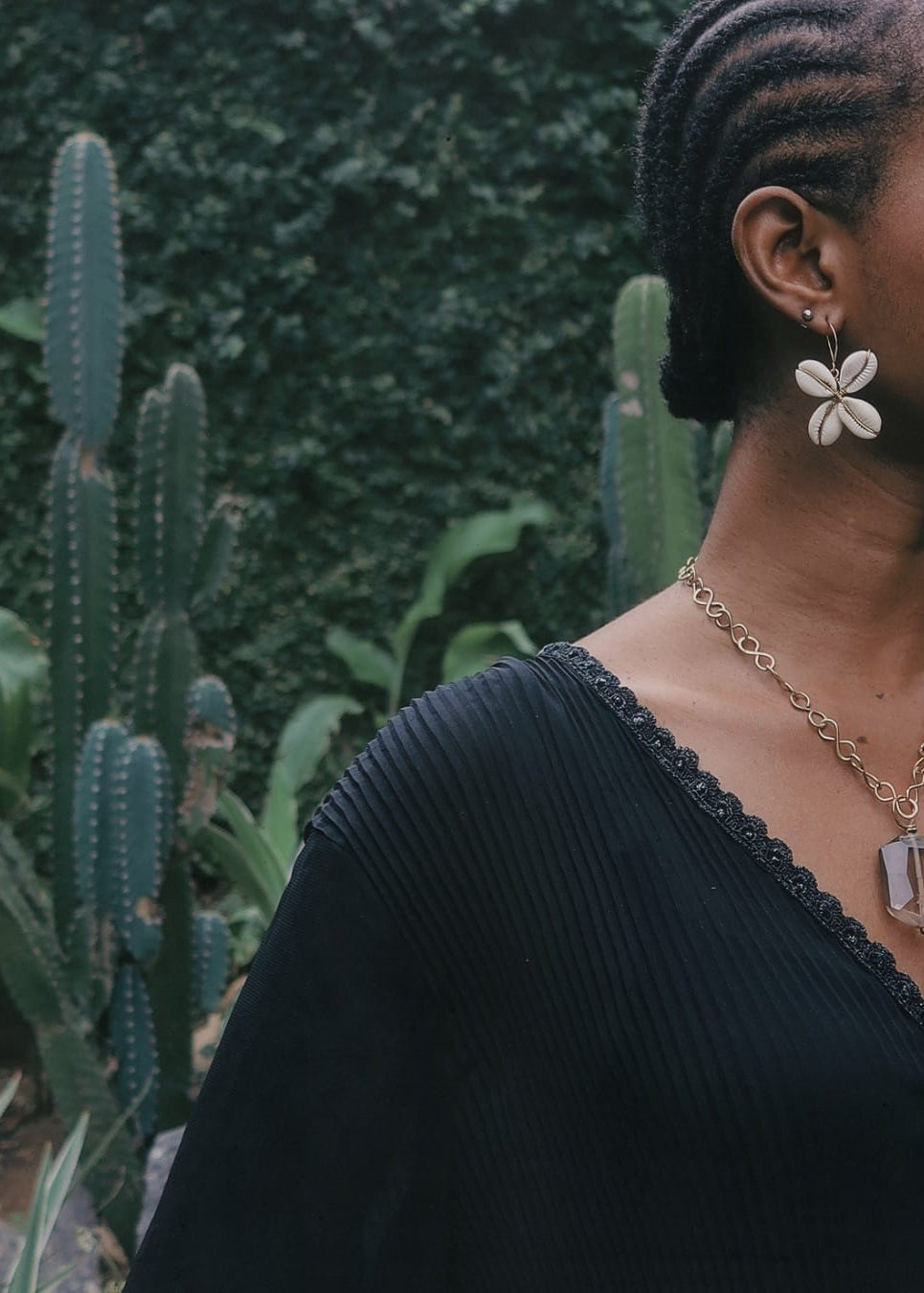 Renikeji Necklaces Smoky quartz Keji Necklace