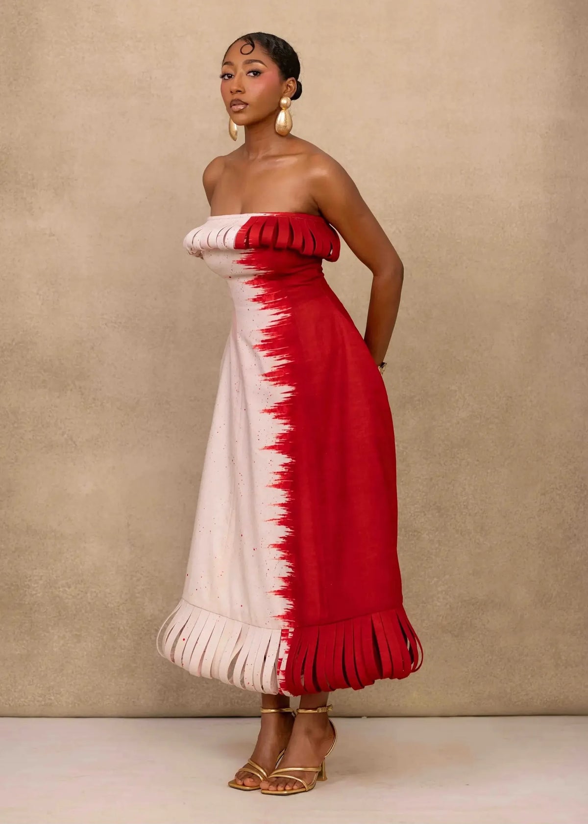 Ruks á la mode Dress Amari Bubble Midi Dress