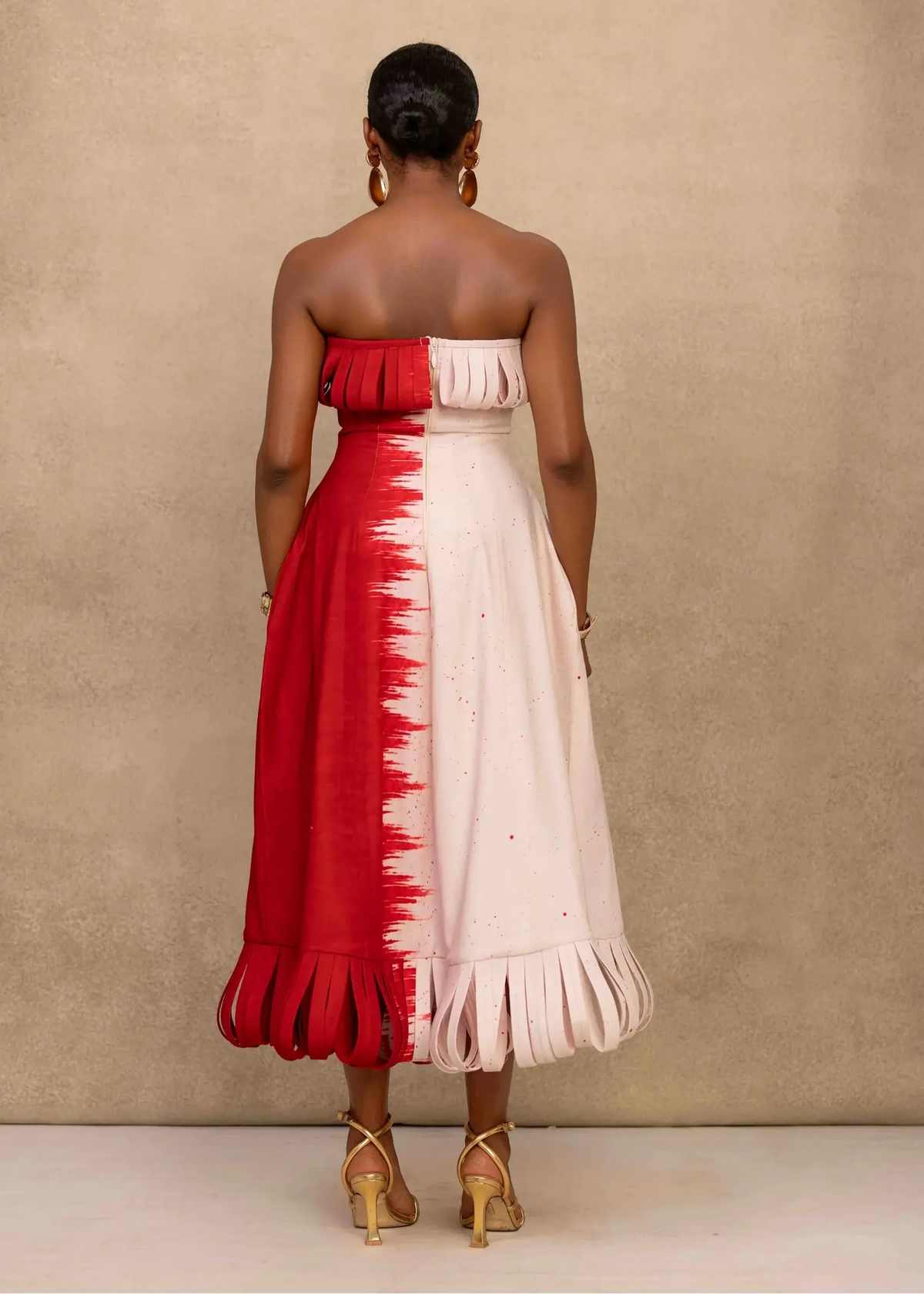 Ruks á la mode Dress Amari Bubble Midi Dress