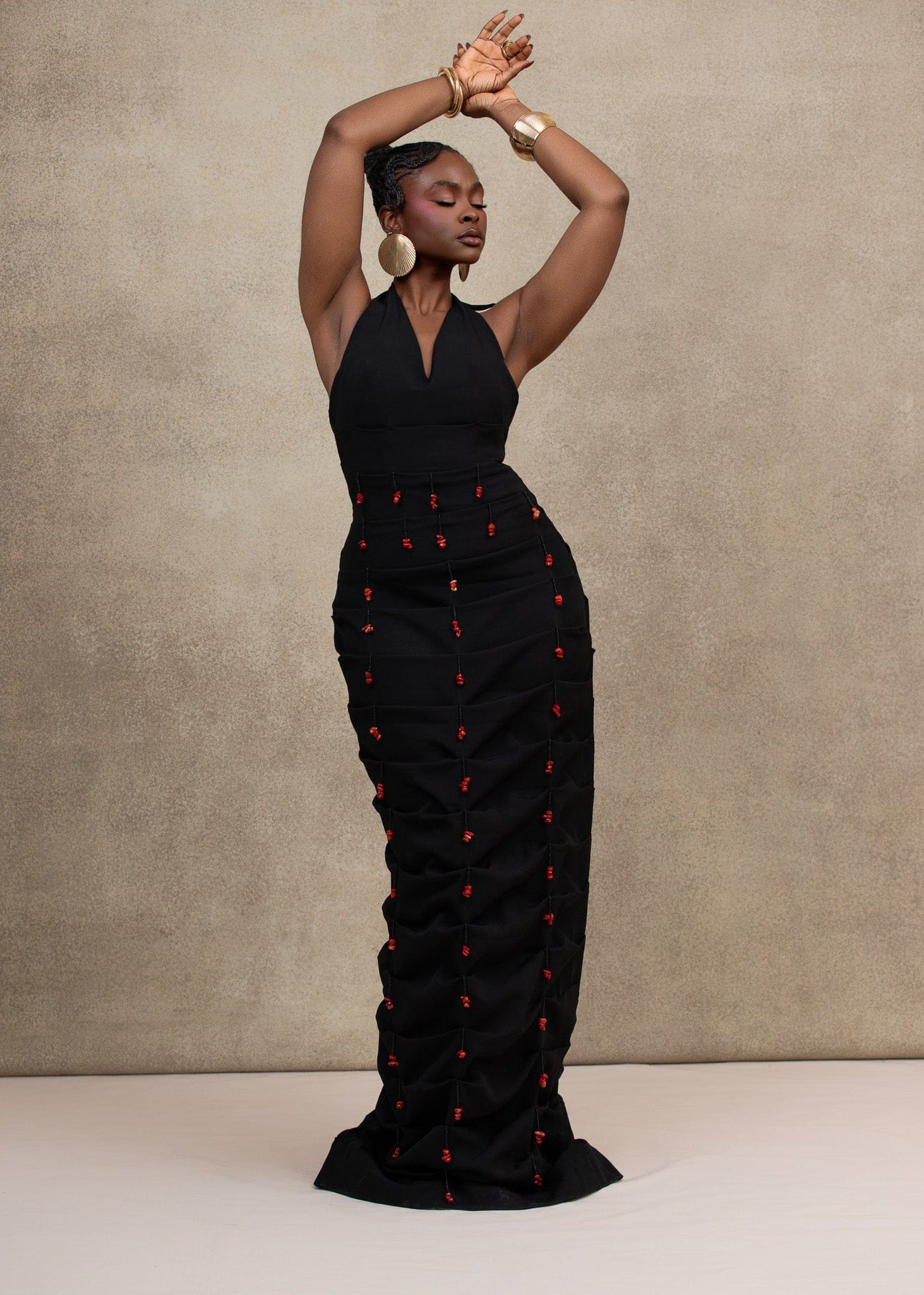 Ruks á la mode Dress Black Suri Dress