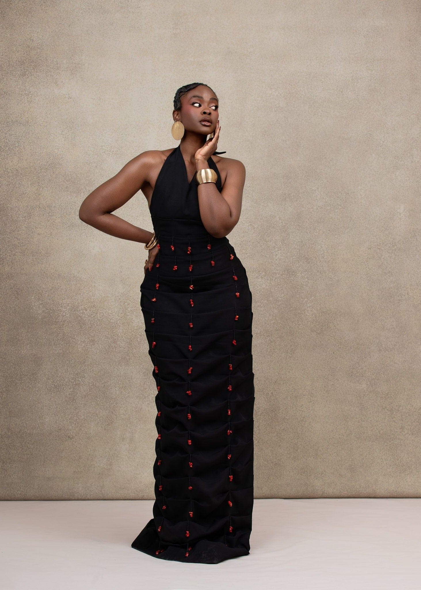 Ruks á la mode Dress Black Suri Dress