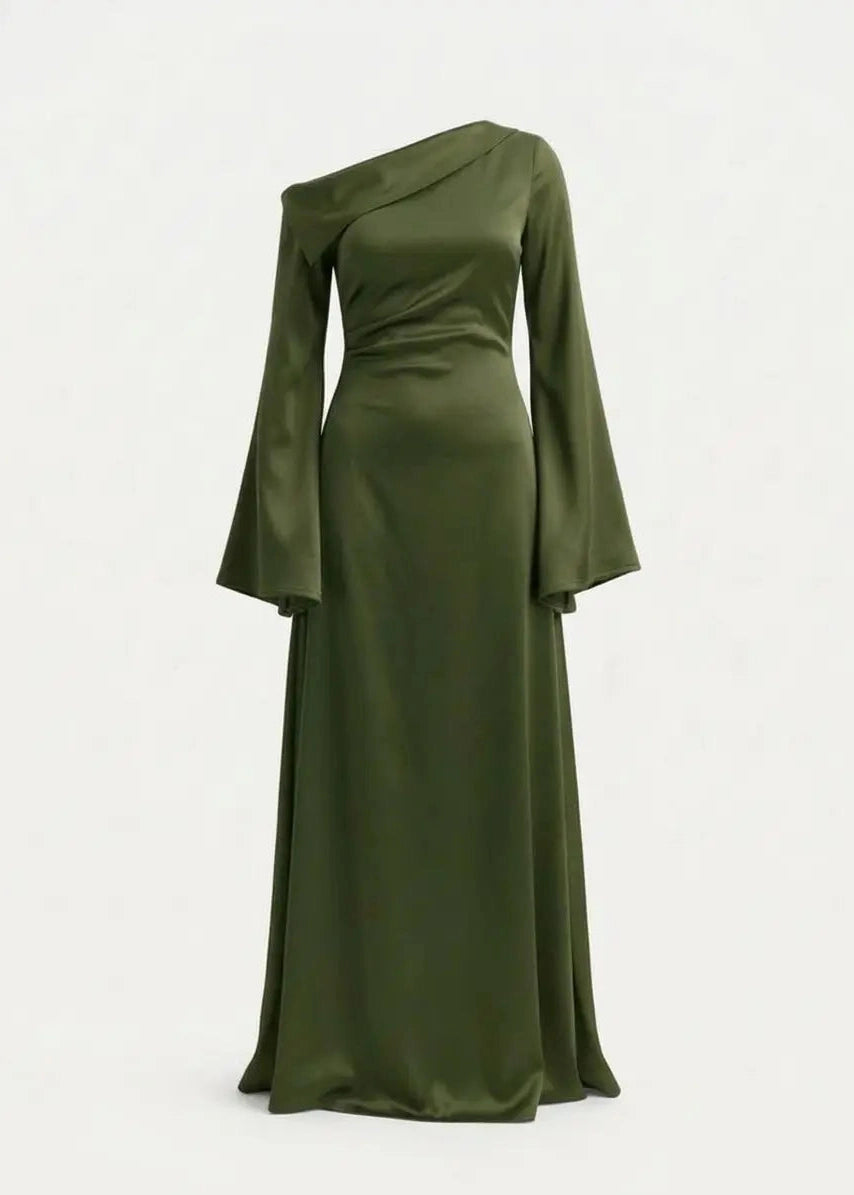 Ruks á la mode Dress Green / 6 / Petite Ummie Maxi Dress