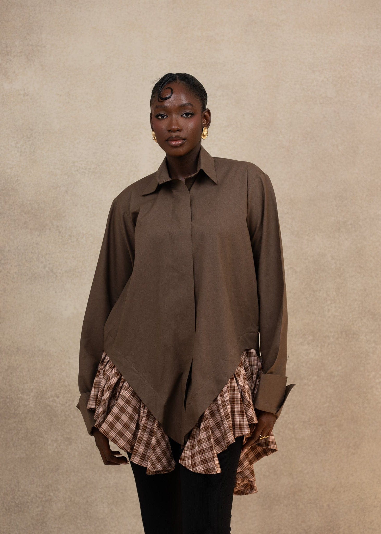 Ruks à la mode Dress Lila Shirt Dress